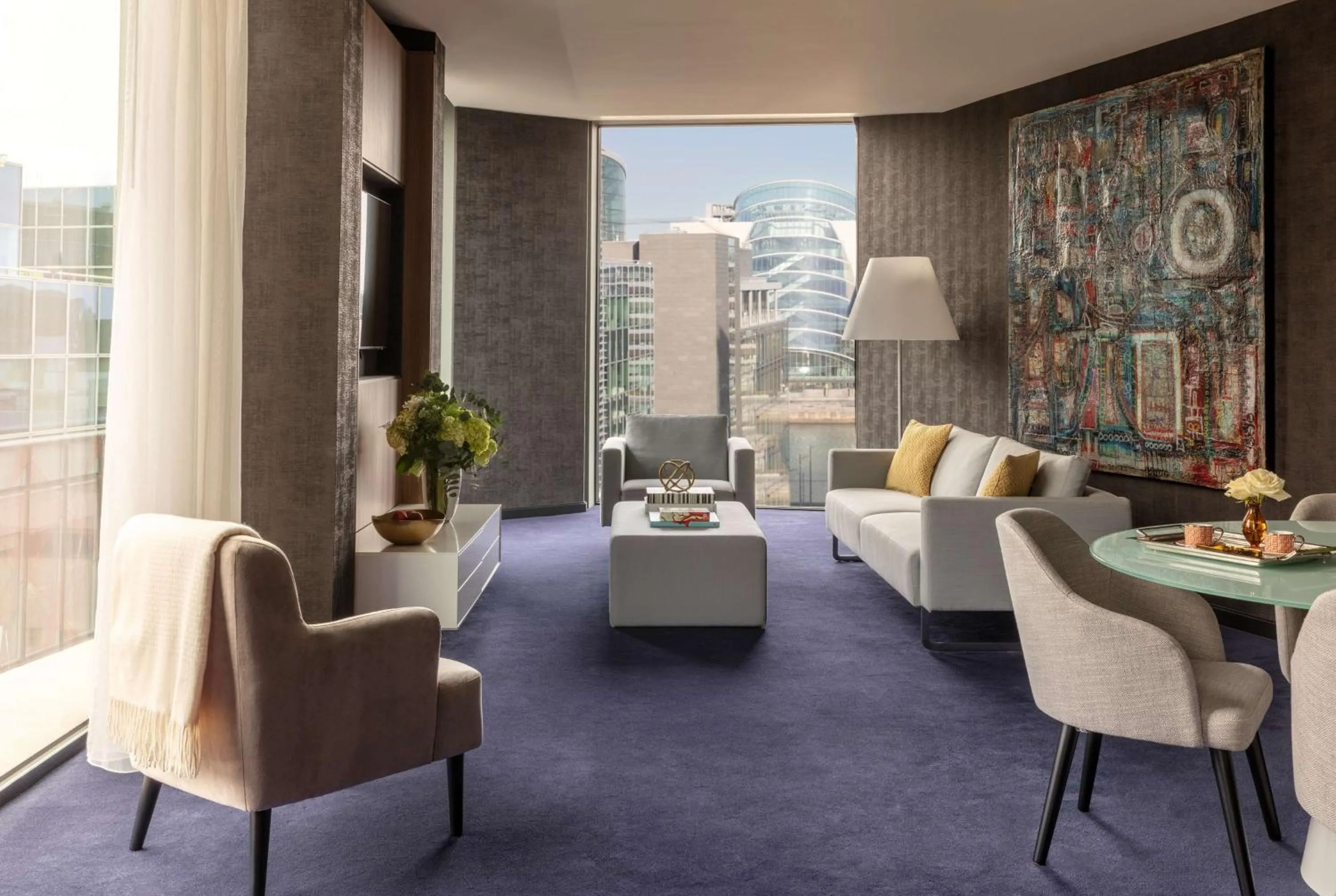 Photo of the whole room in Anantara The Marker Dublin- A Leading Hotel of the World