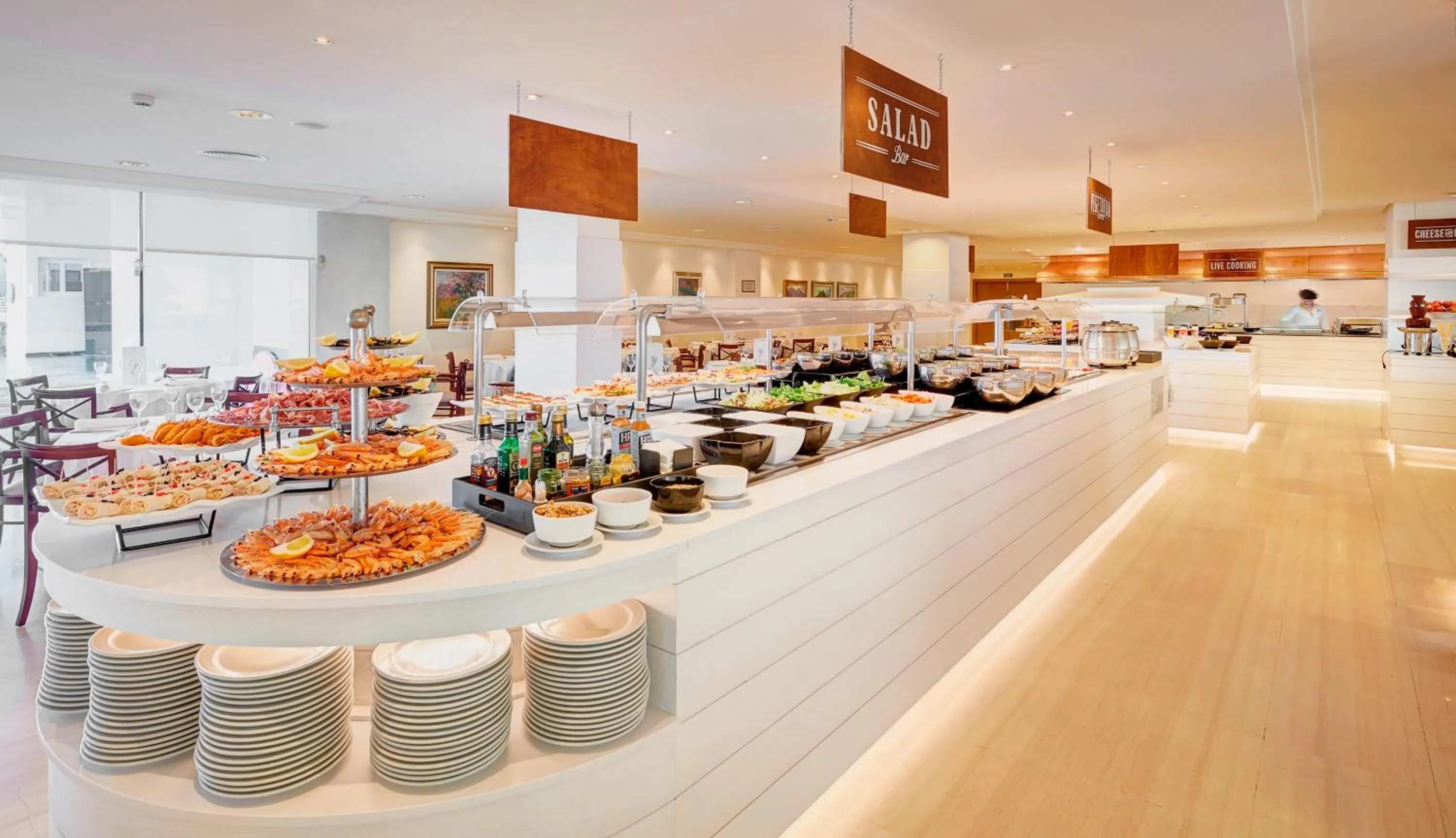 Restaurant/places to eat in Hipotels Coma Gran