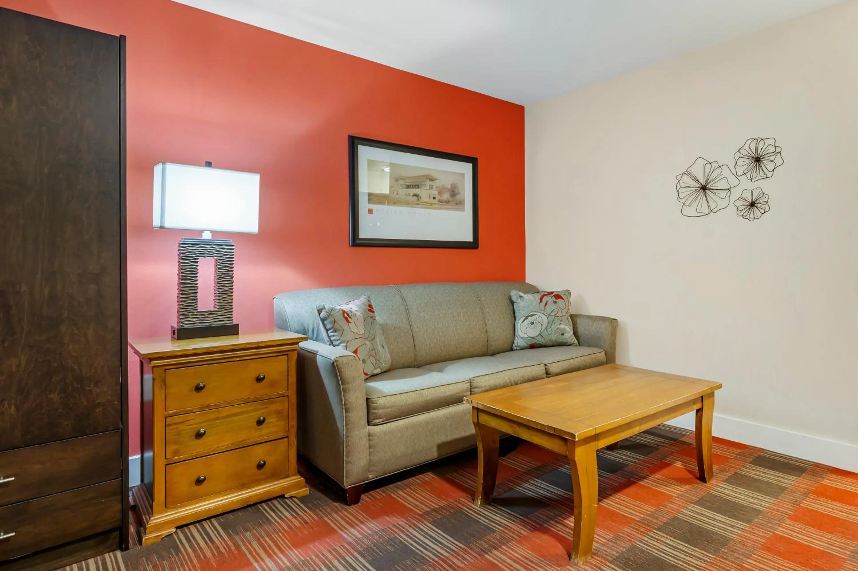 Living room in Polynesian Hotel & Suites