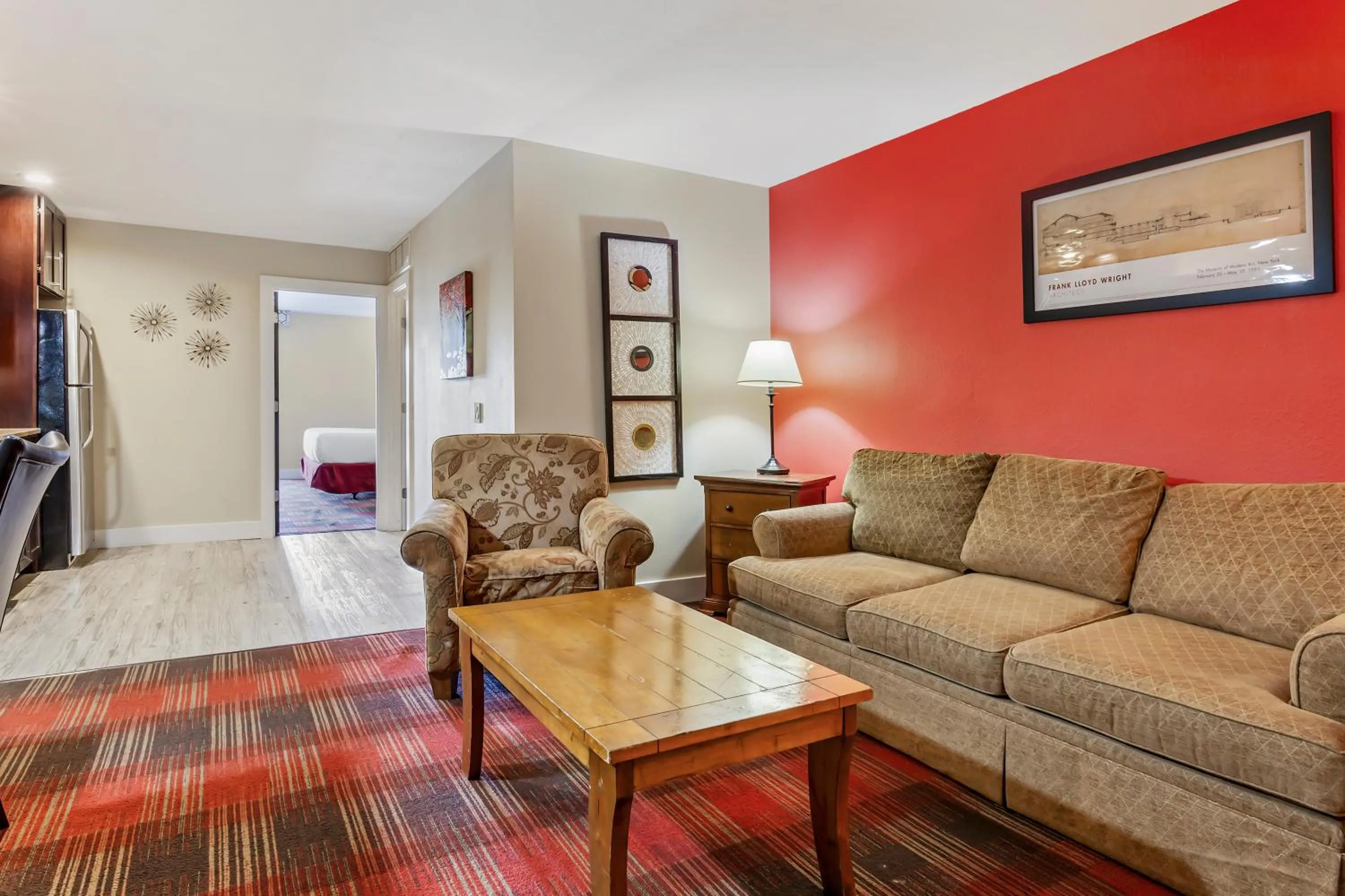 Living room in Polynesian Hotel & Suites