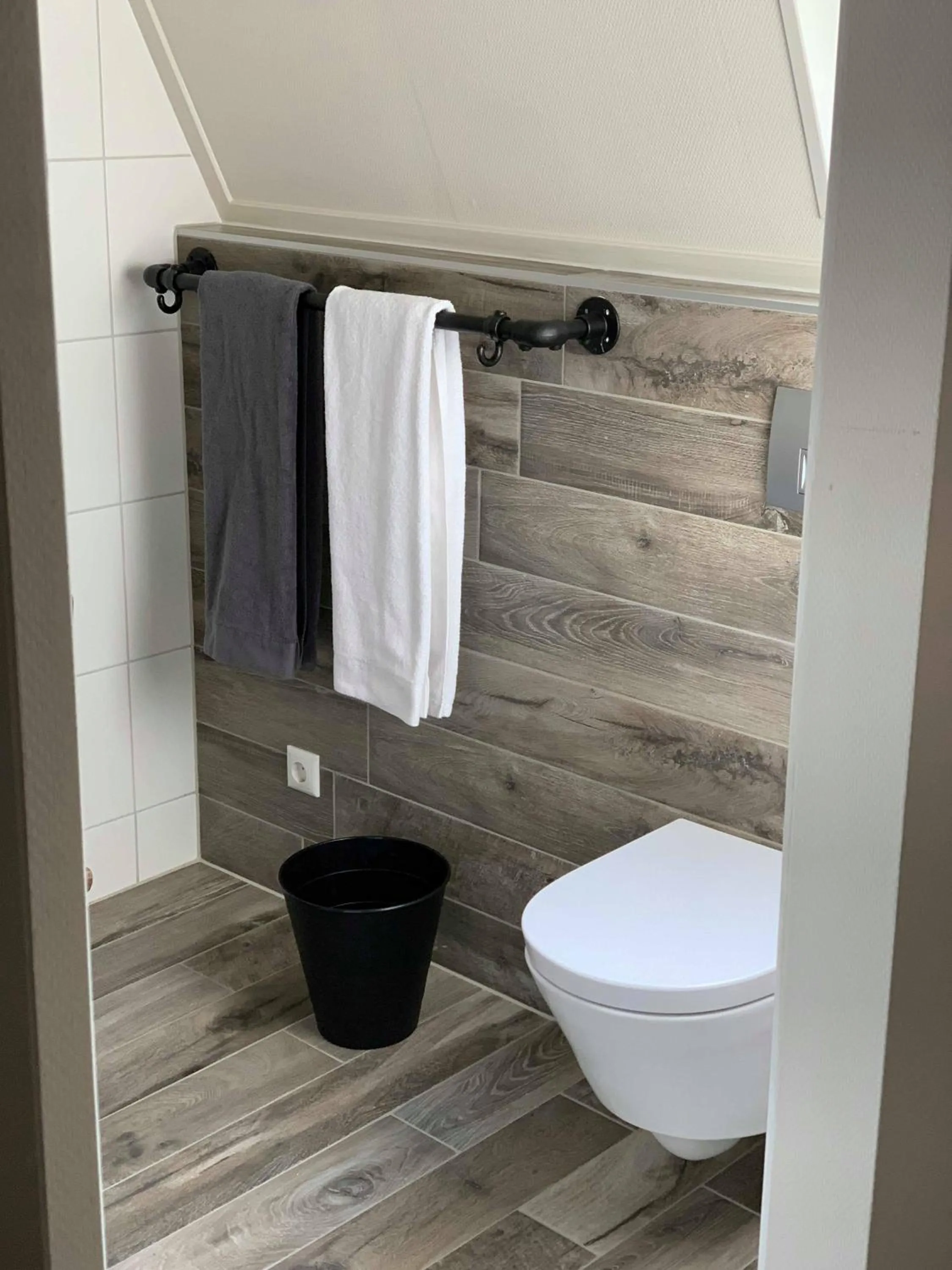 Shower in Brasserie de Peperboom