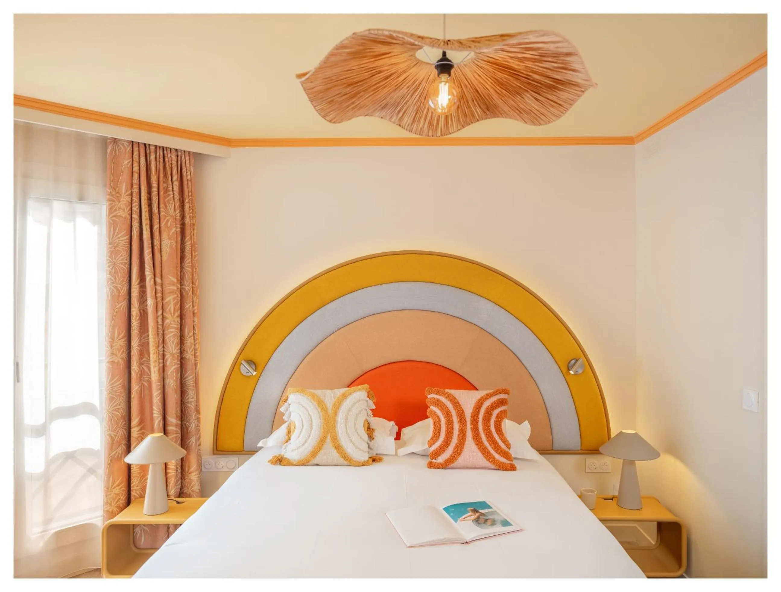 Bed in Nice Pam Hotel