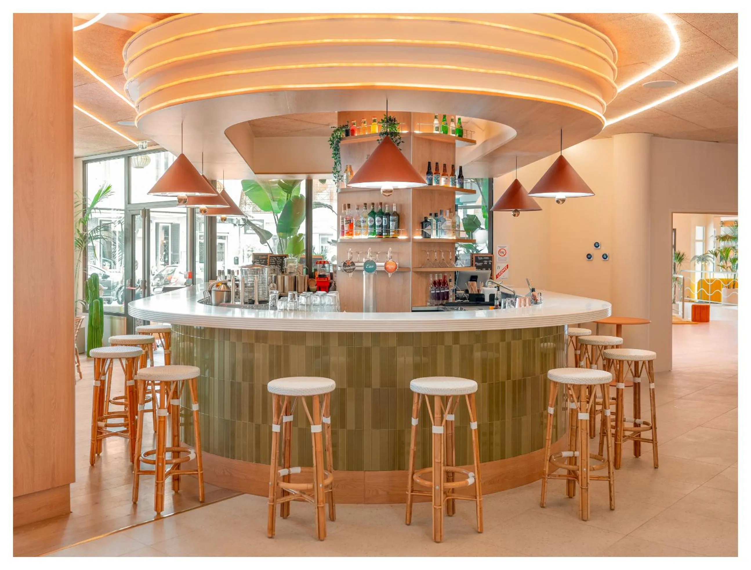 Lounge or bar in Nice Pam Hotel