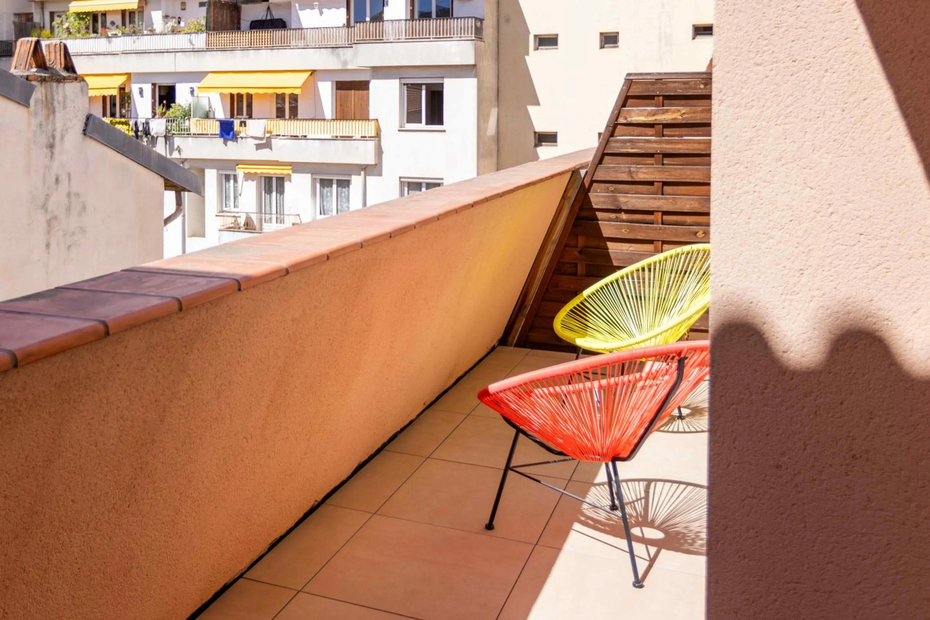 Balcony/Terrace in Nice Pam Hotel