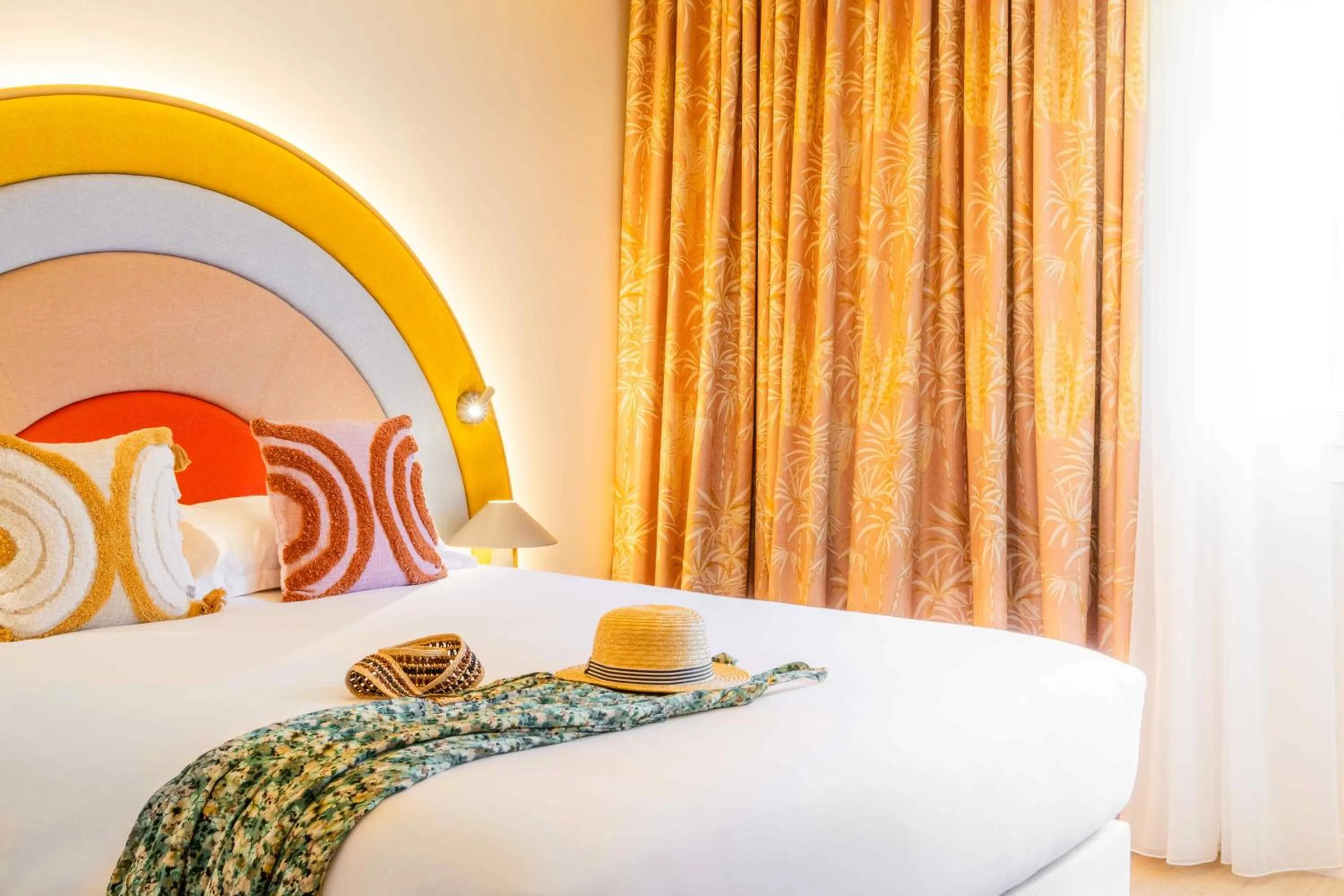 Bed in Nice Pam Hotel