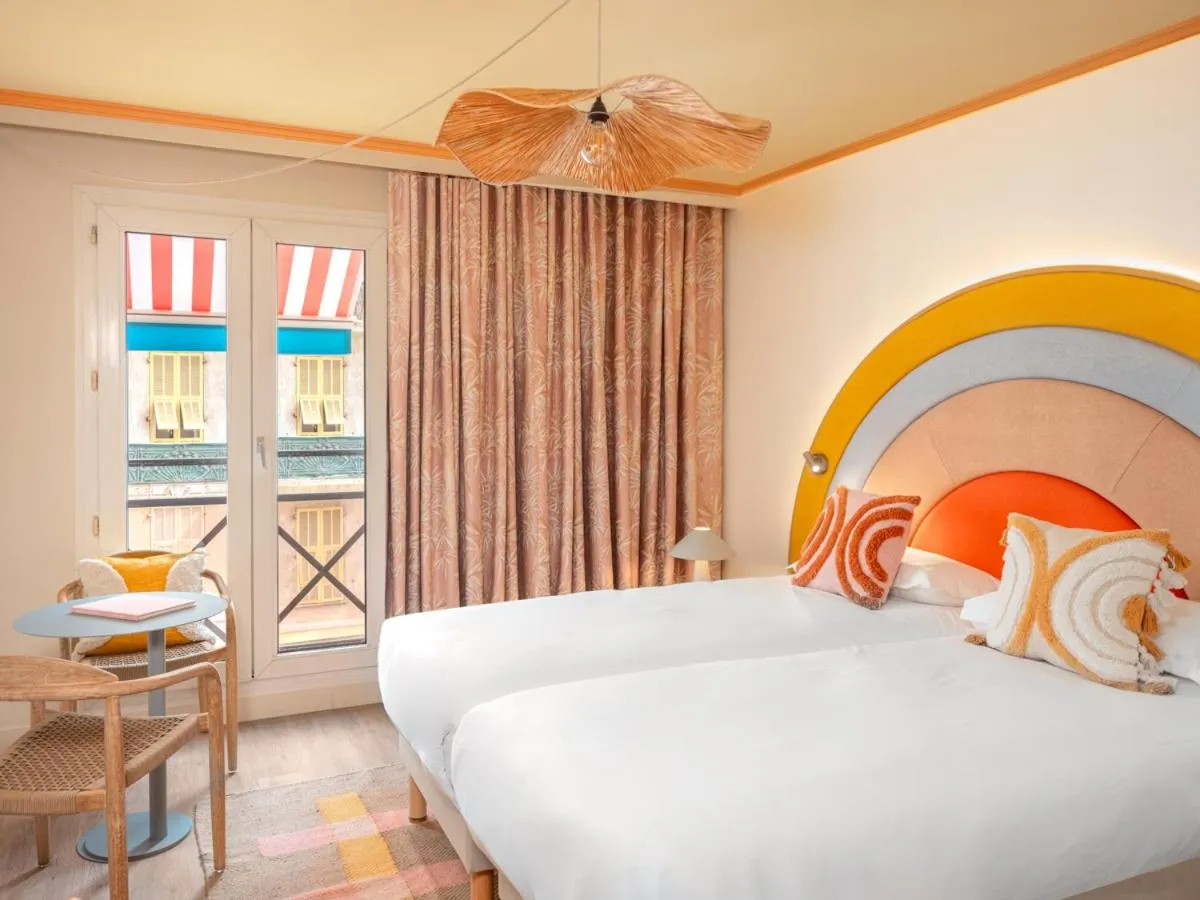 Bed in Nice Pam Hotel