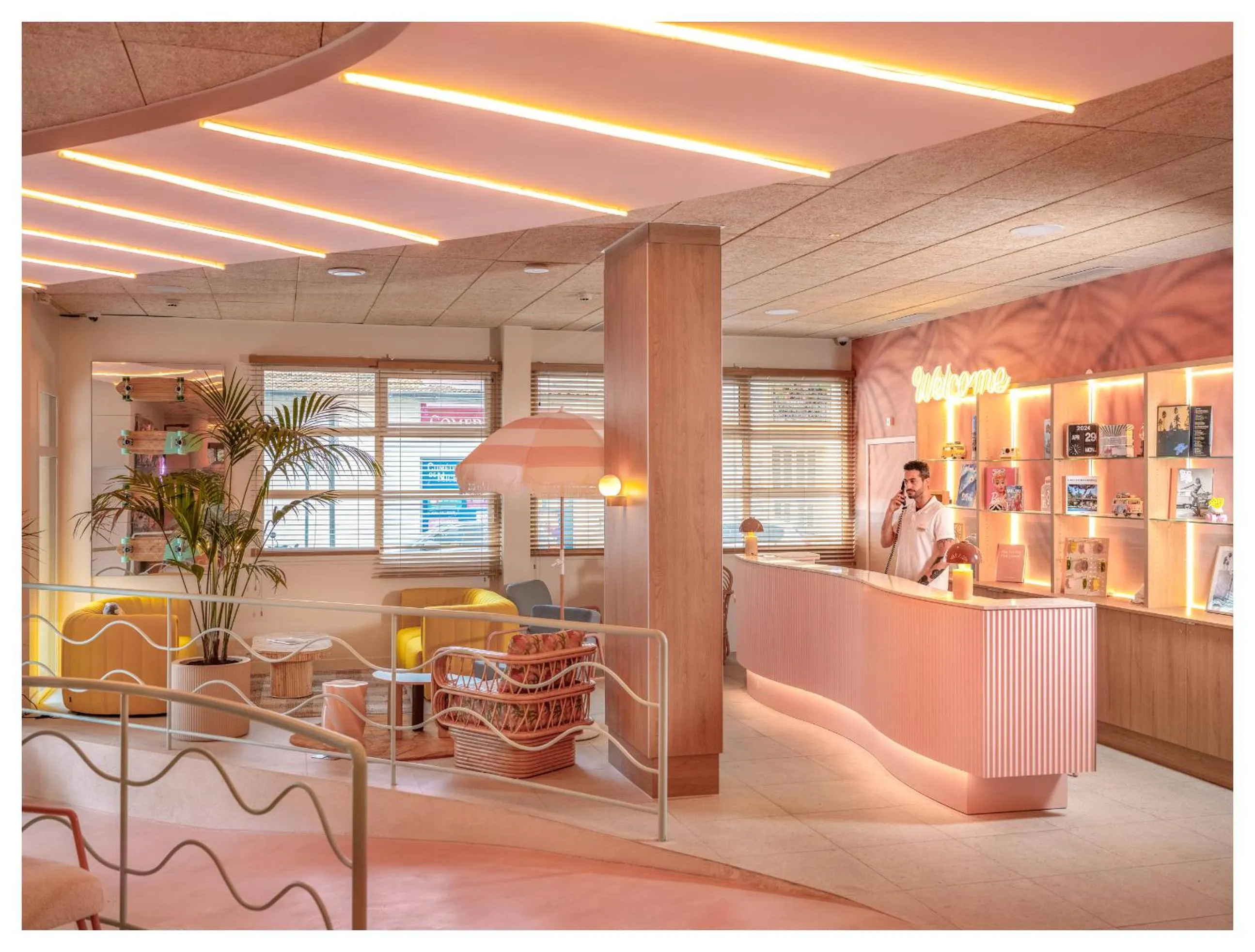 Lobby or reception in Nice Pam Hotel