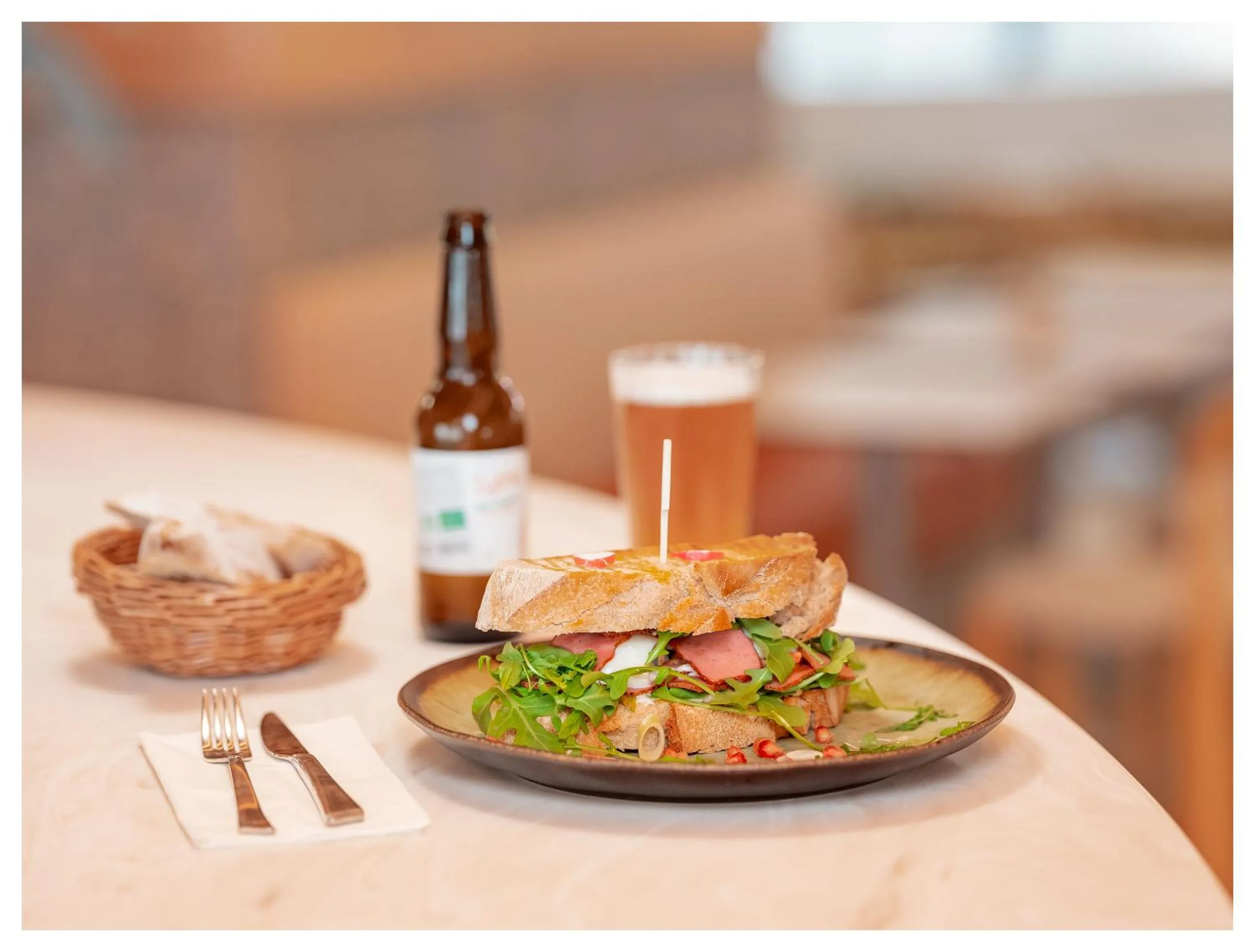 Food and drinks in Nice Pam Hotel