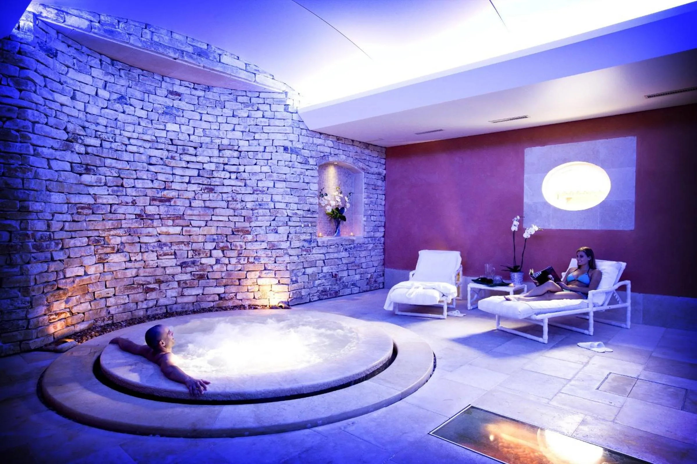 Spa and wellness centre/facilities in Auberge de Cassagne & Spa