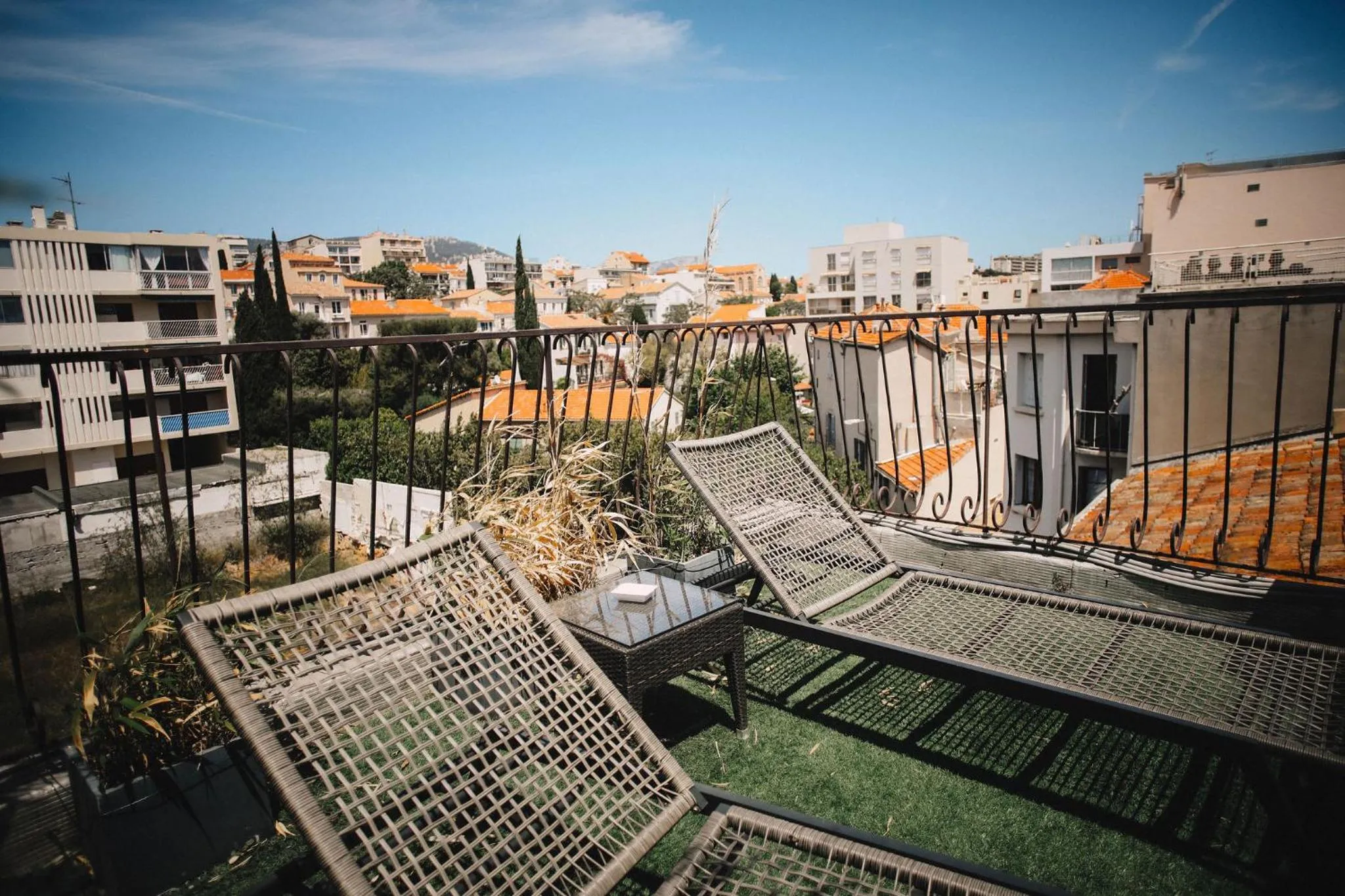 Balcony/Terrace in Best Western Plus La Corniche