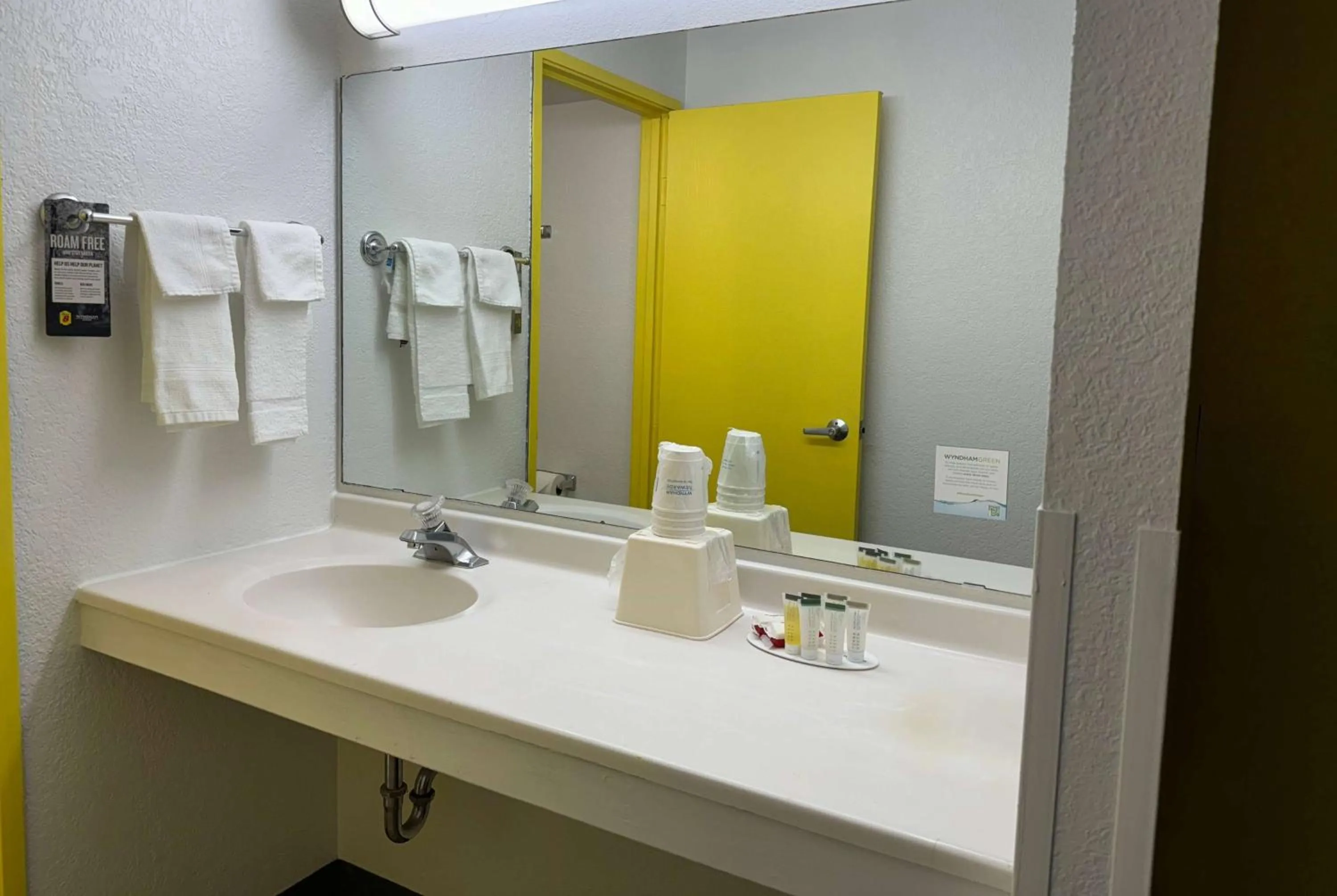 Bathroom in Super 8 by Wyndham Bloomington/Airport