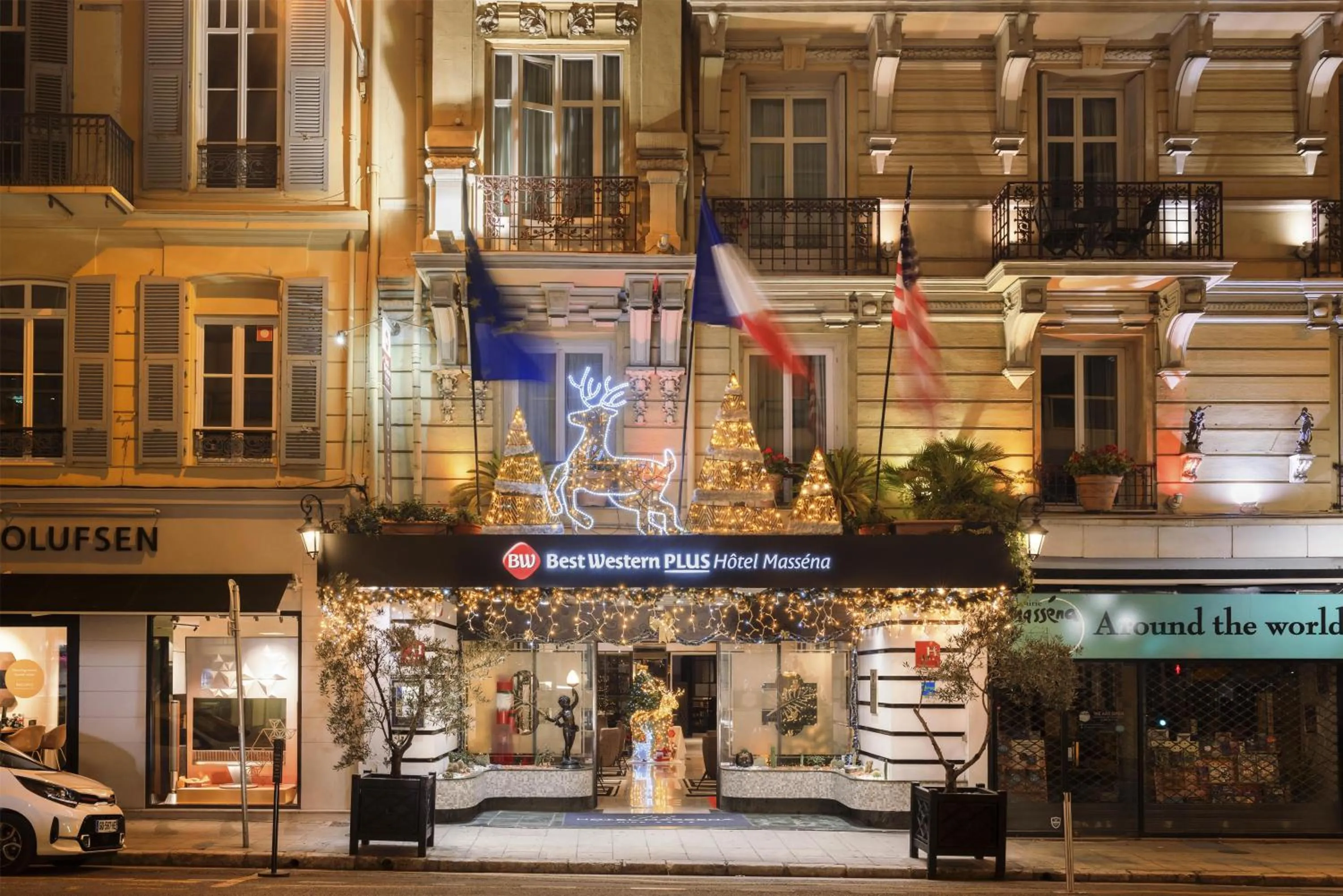 Property building in Best Western Plus Hôtel Massena Nice