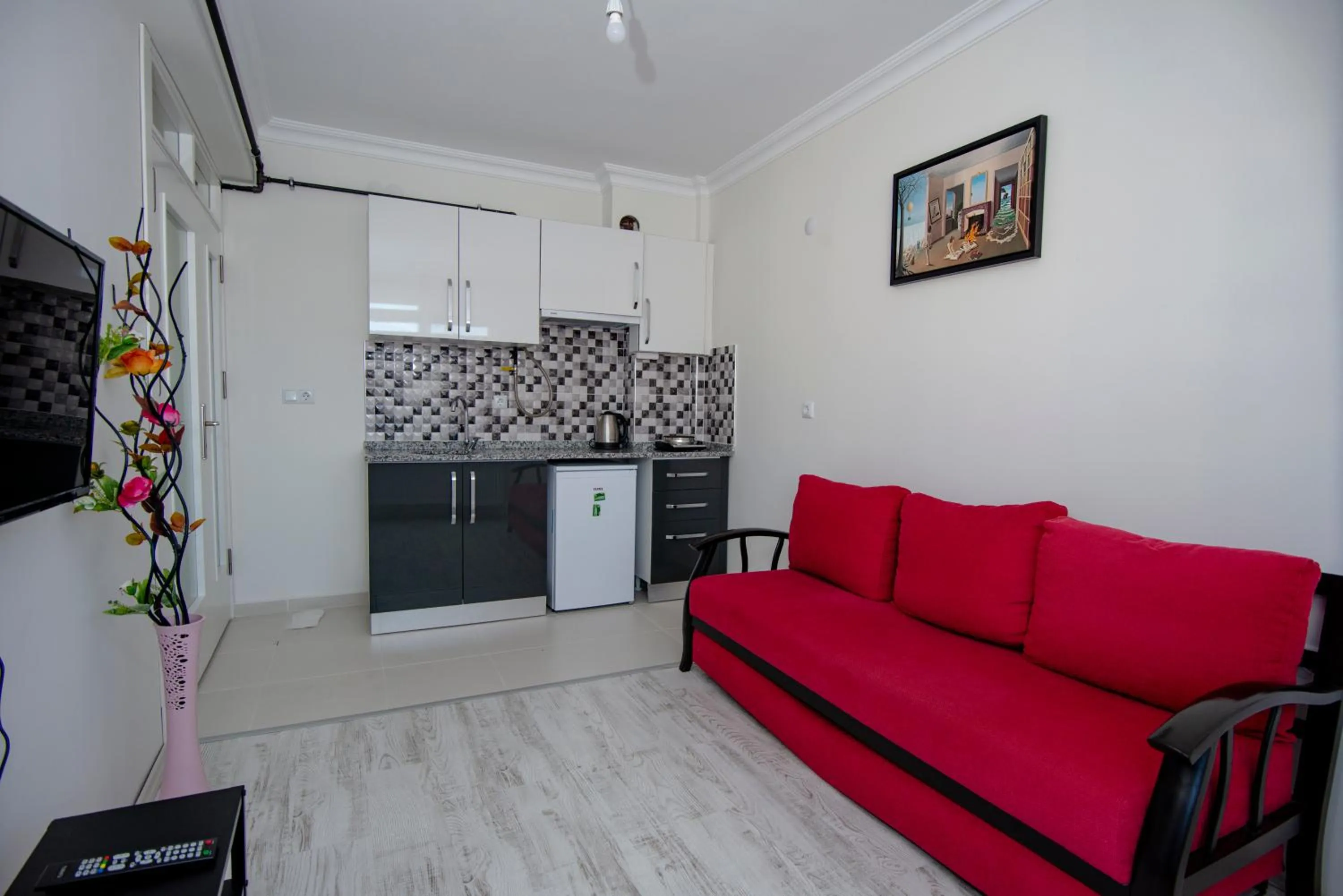 Living room in Arney Suites