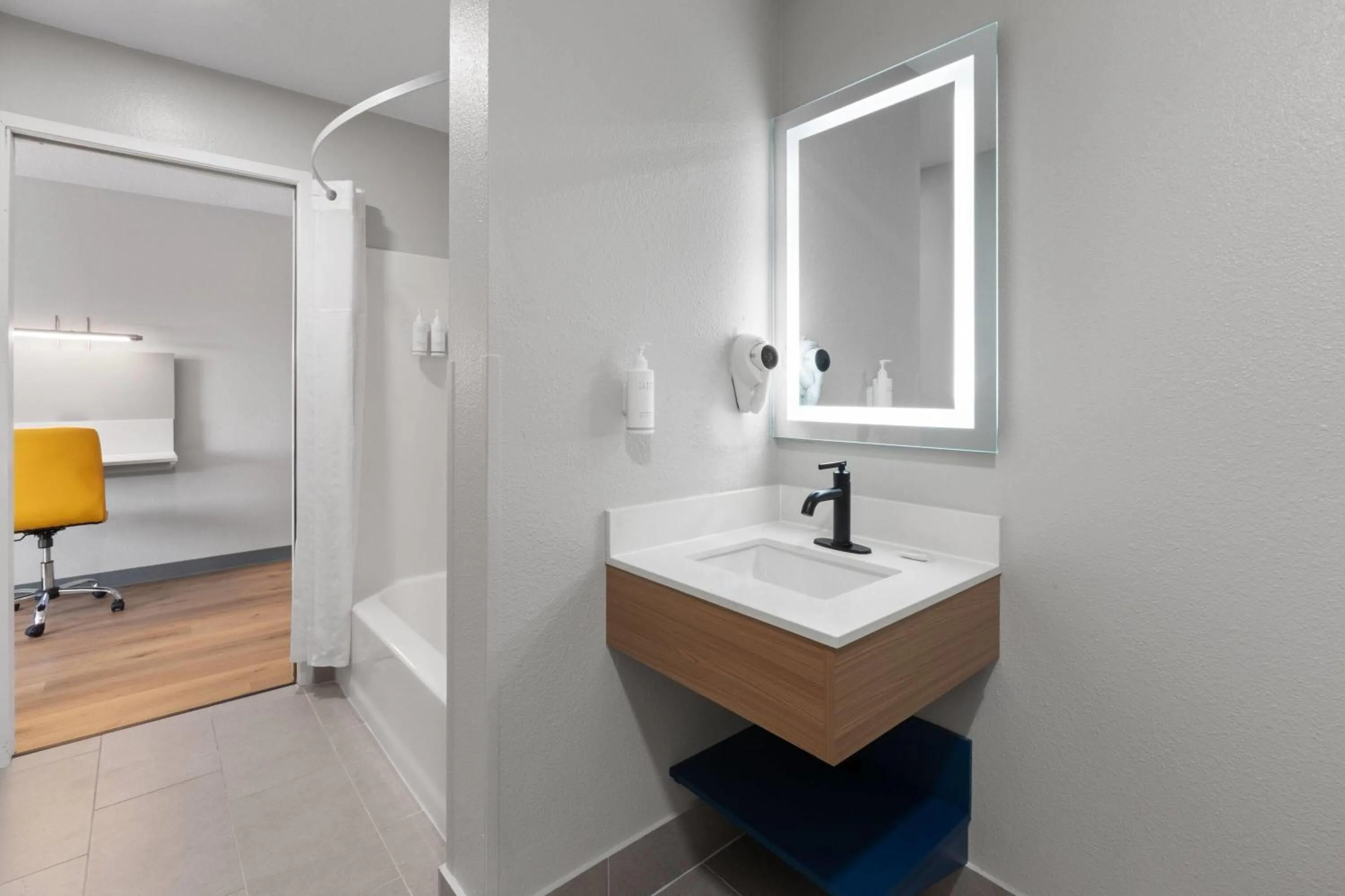 Bathroom in Microtel Inn & Suites by Wyndham Sioux Falls