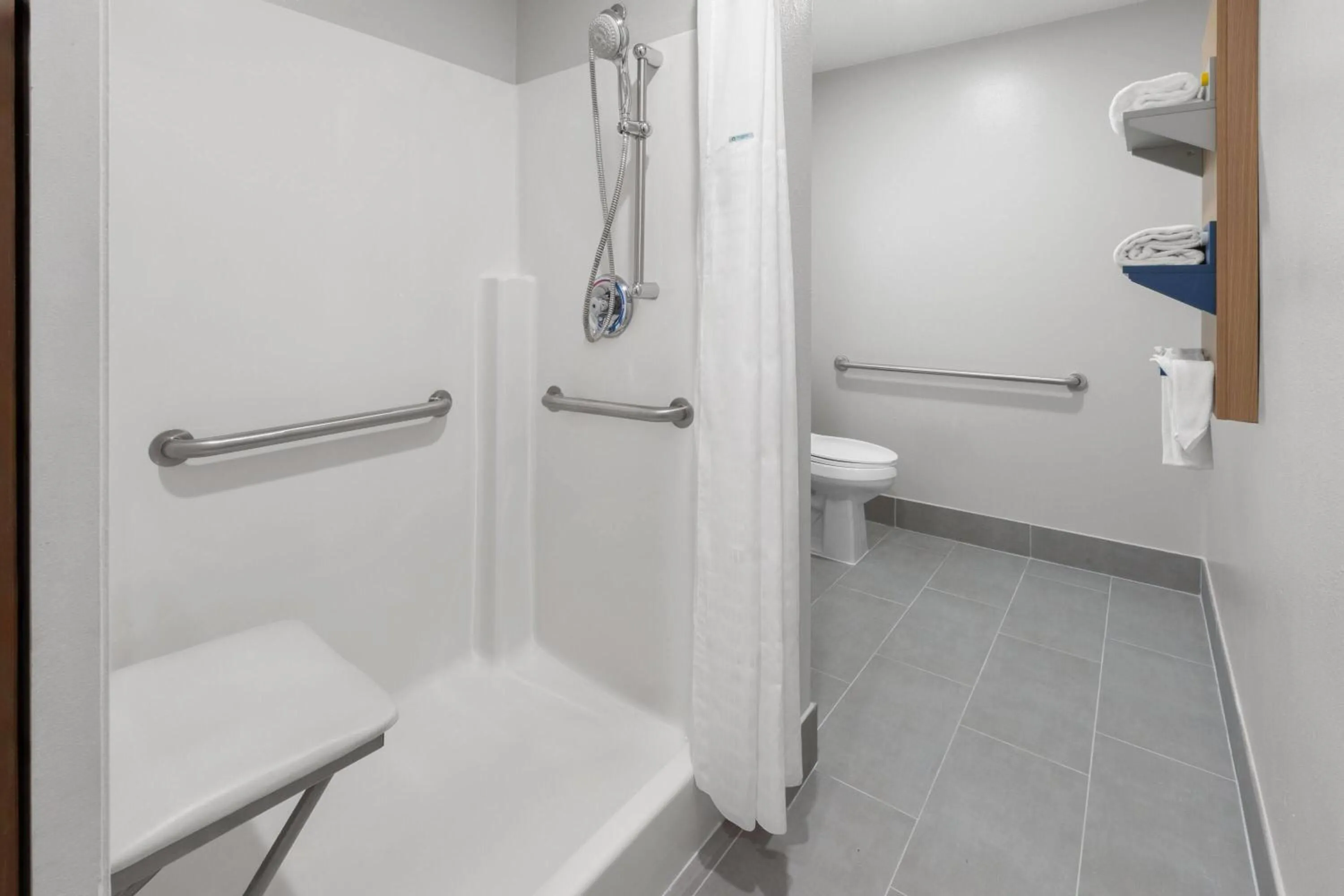Bathroom in Microtel Inn & Suites by Wyndham Sioux Falls