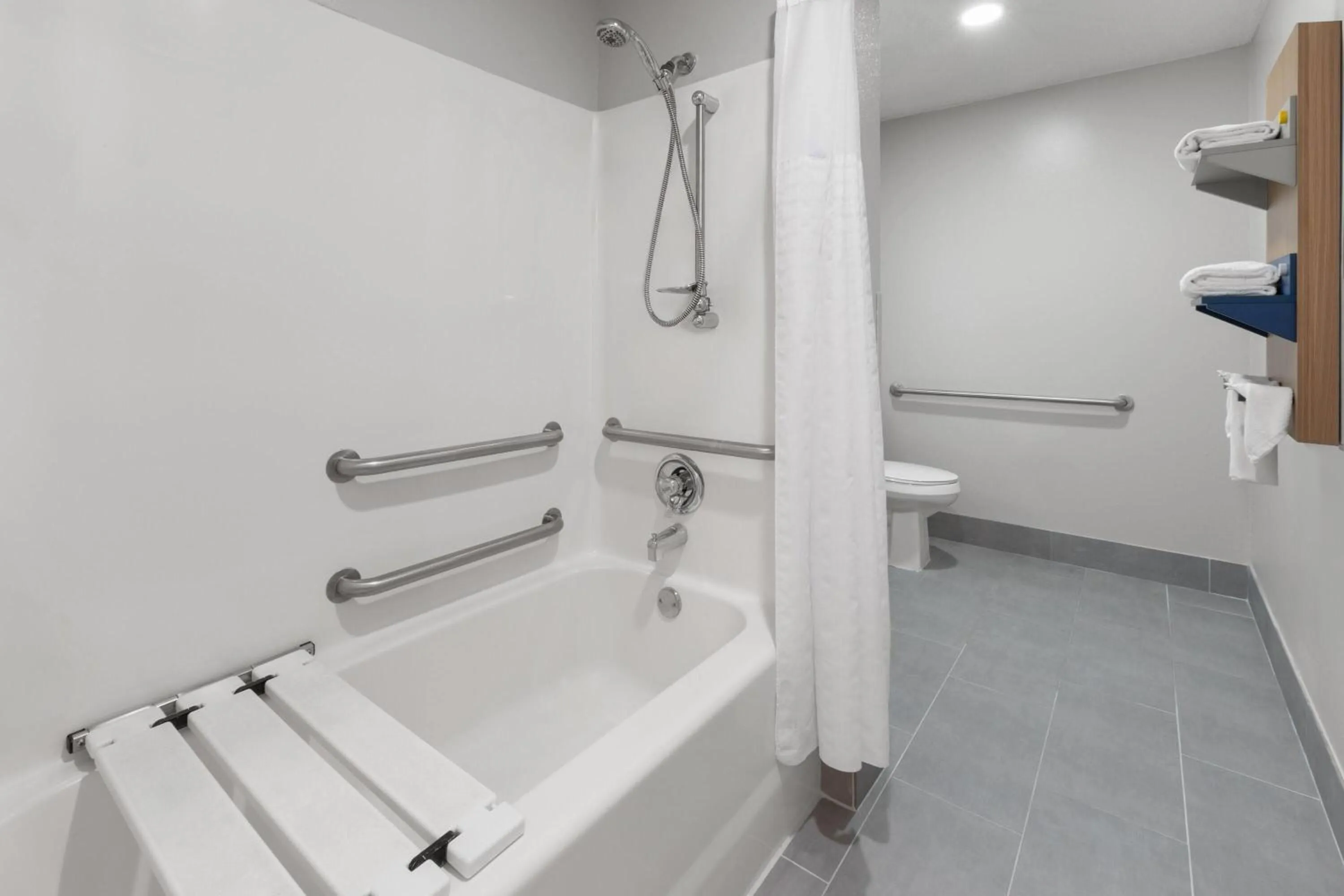Bathroom in Microtel Inn & Suites by Wyndham Sioux Falls
