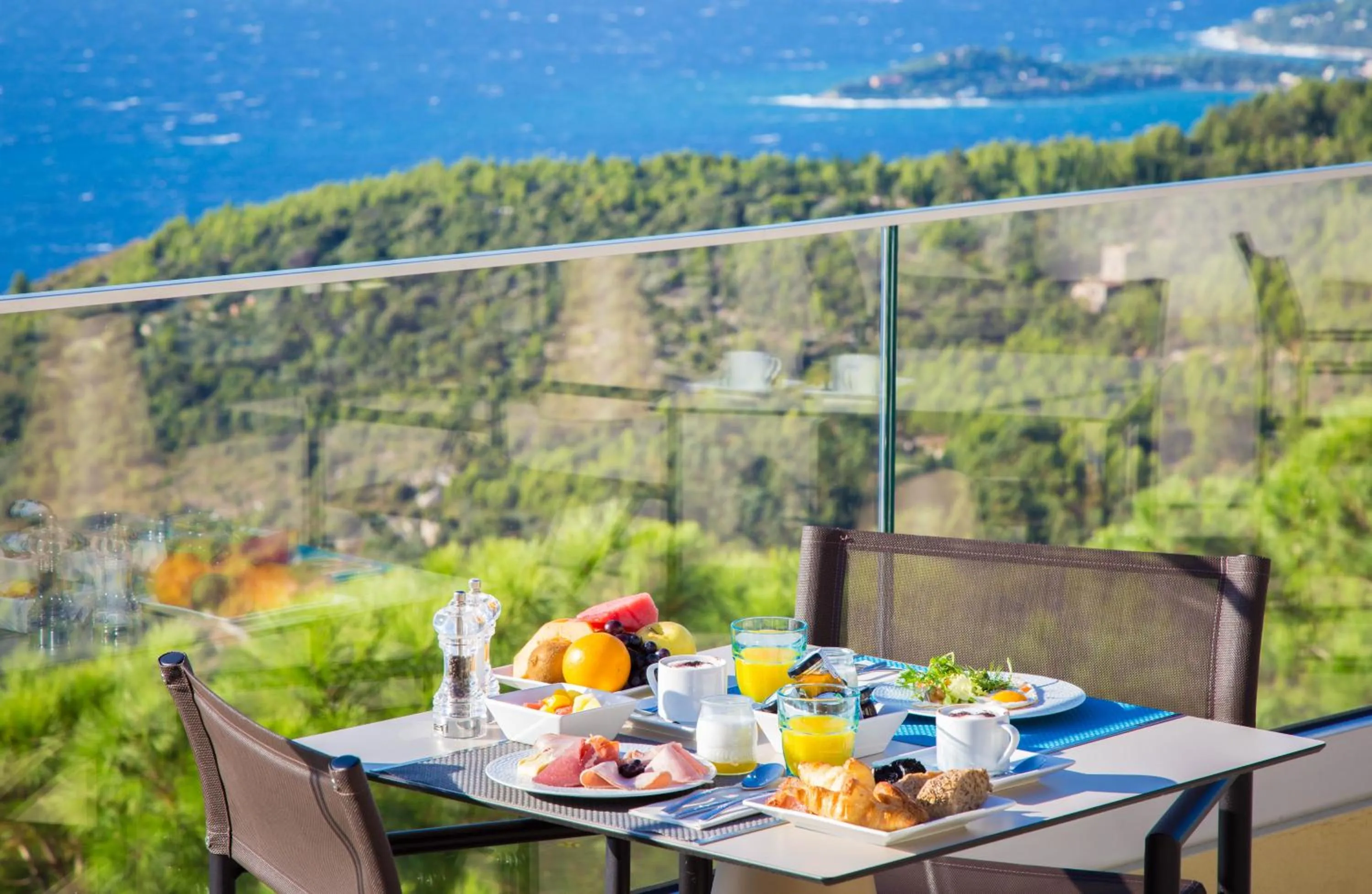 Buffet breakfast in Les Terrasses d'Eze - Hôtel & Spa