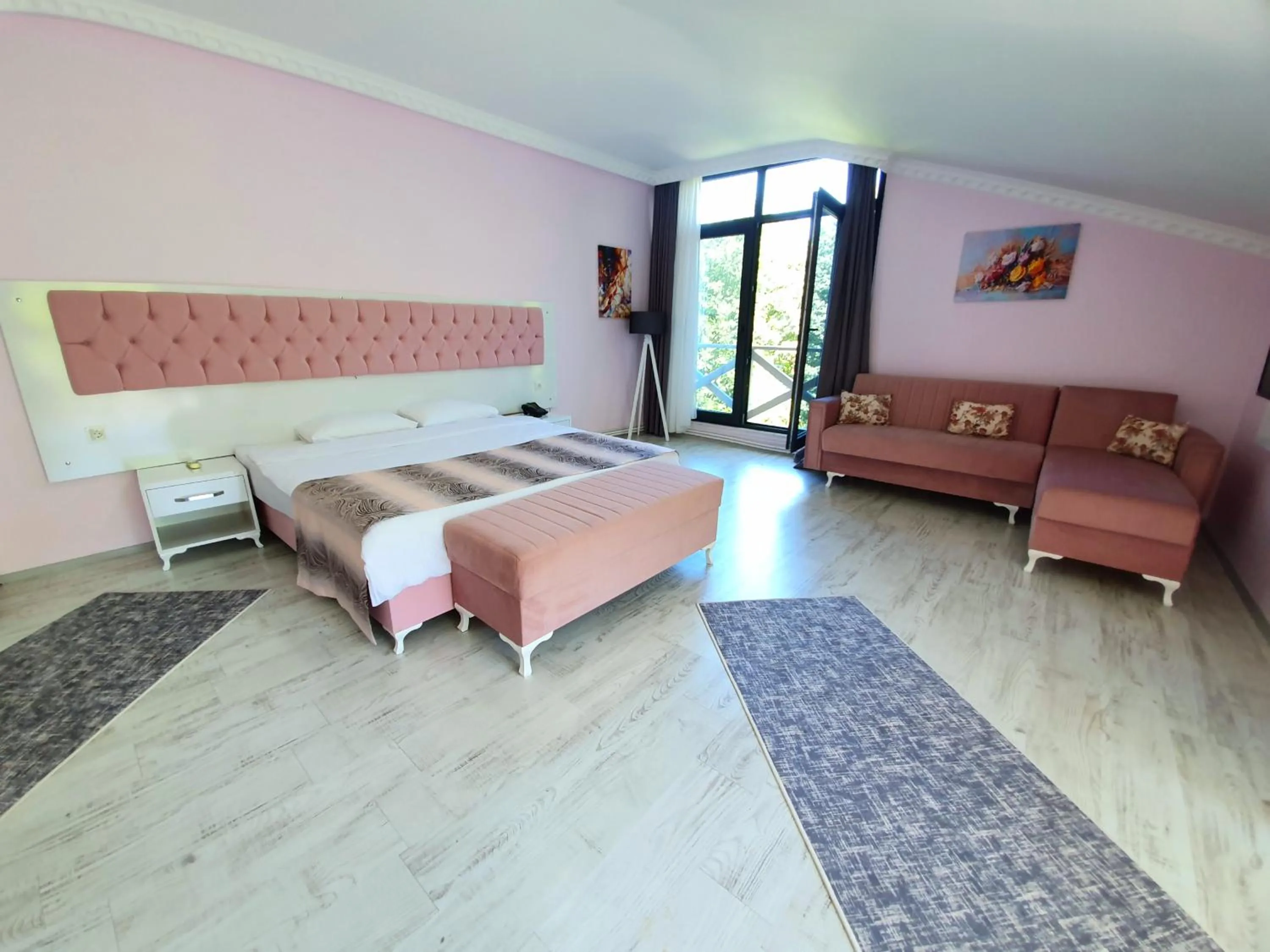 Bed in Kadifeli Konak Hotel & Bungalow