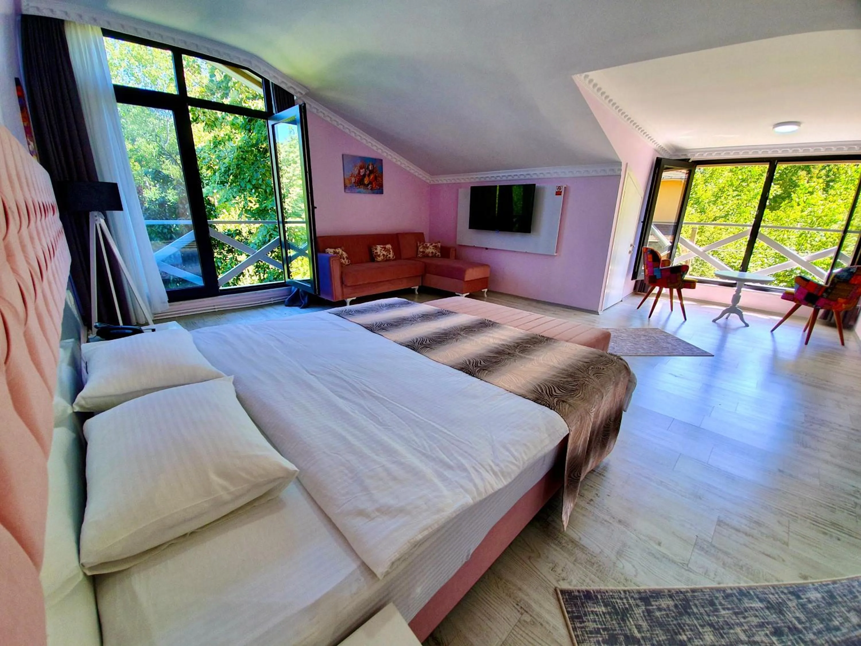 Bed in Kadifeli Konak Hotel & Bungalow