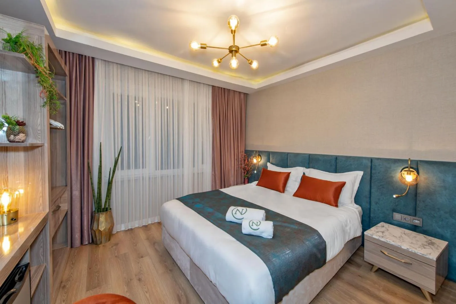 Photo of the whole room, Bed in Nika otel & cafe