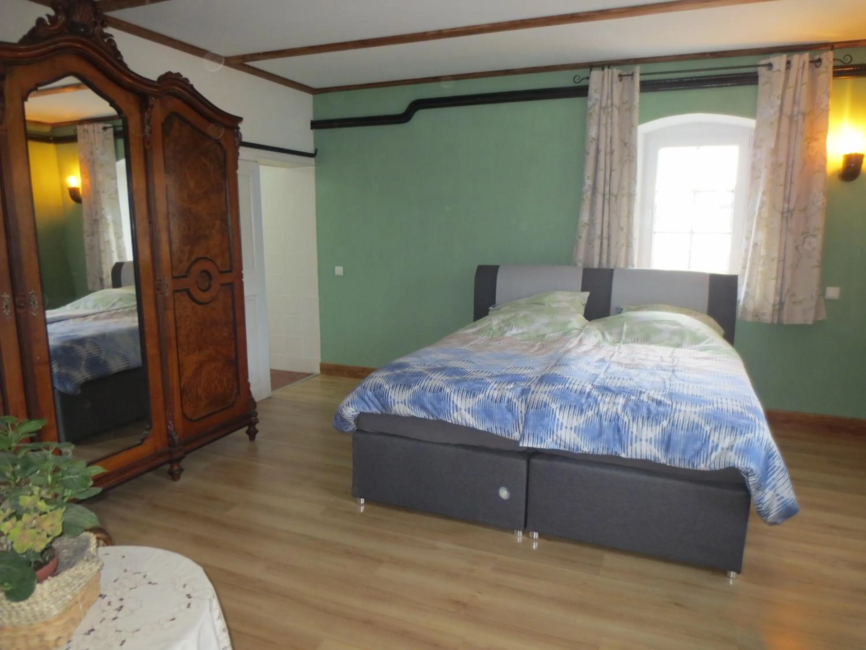 Photo of the whole room, Bed in Gasthaus Ruebenau