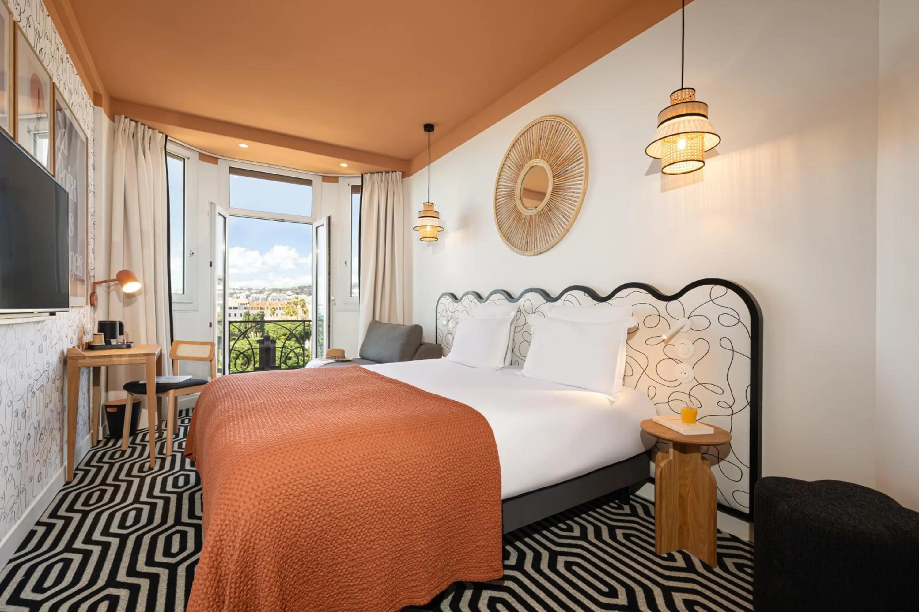 View (from property/room), Bed in Albert 1er