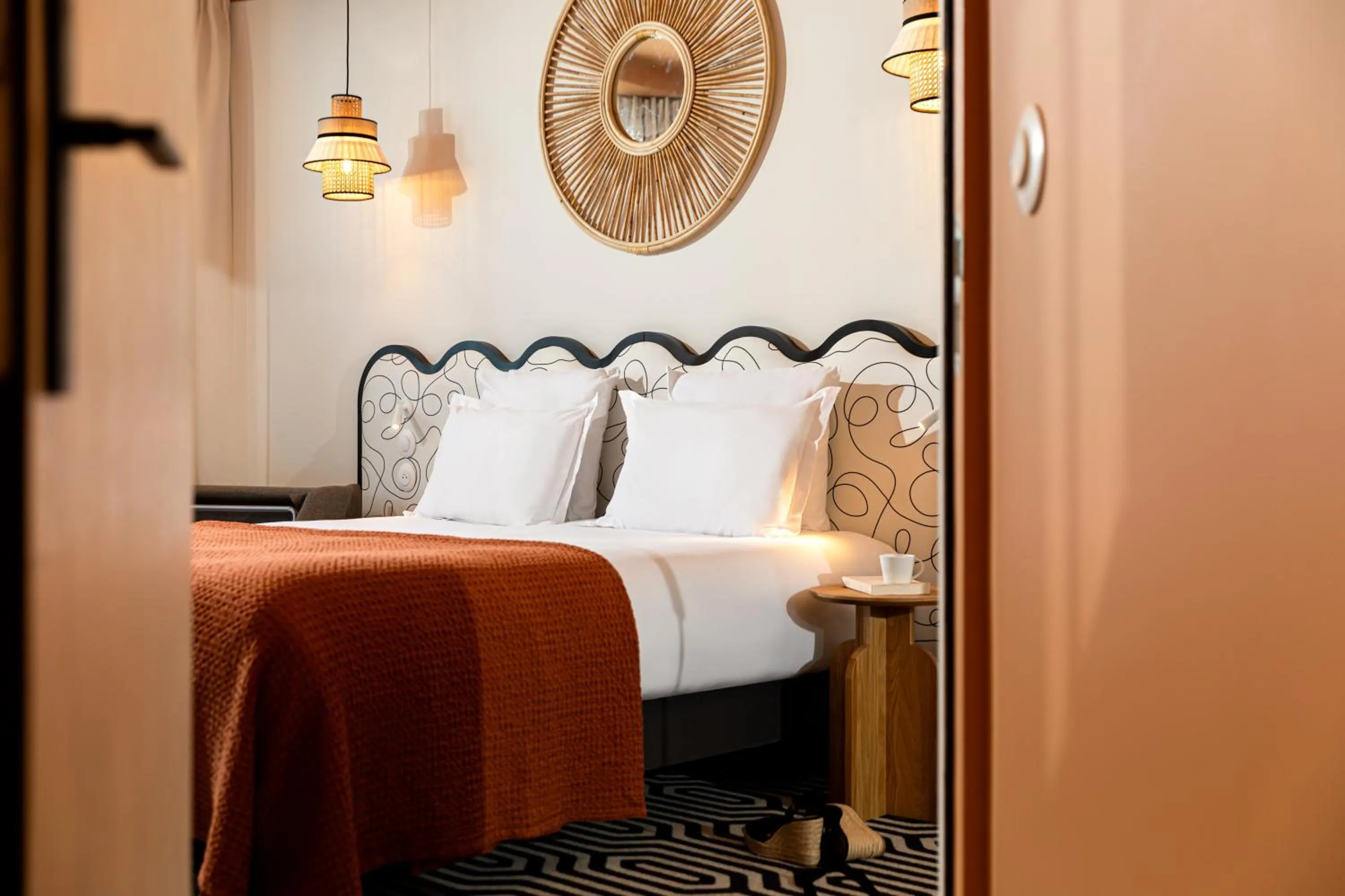 Bedroom, Bed in Albert 1er