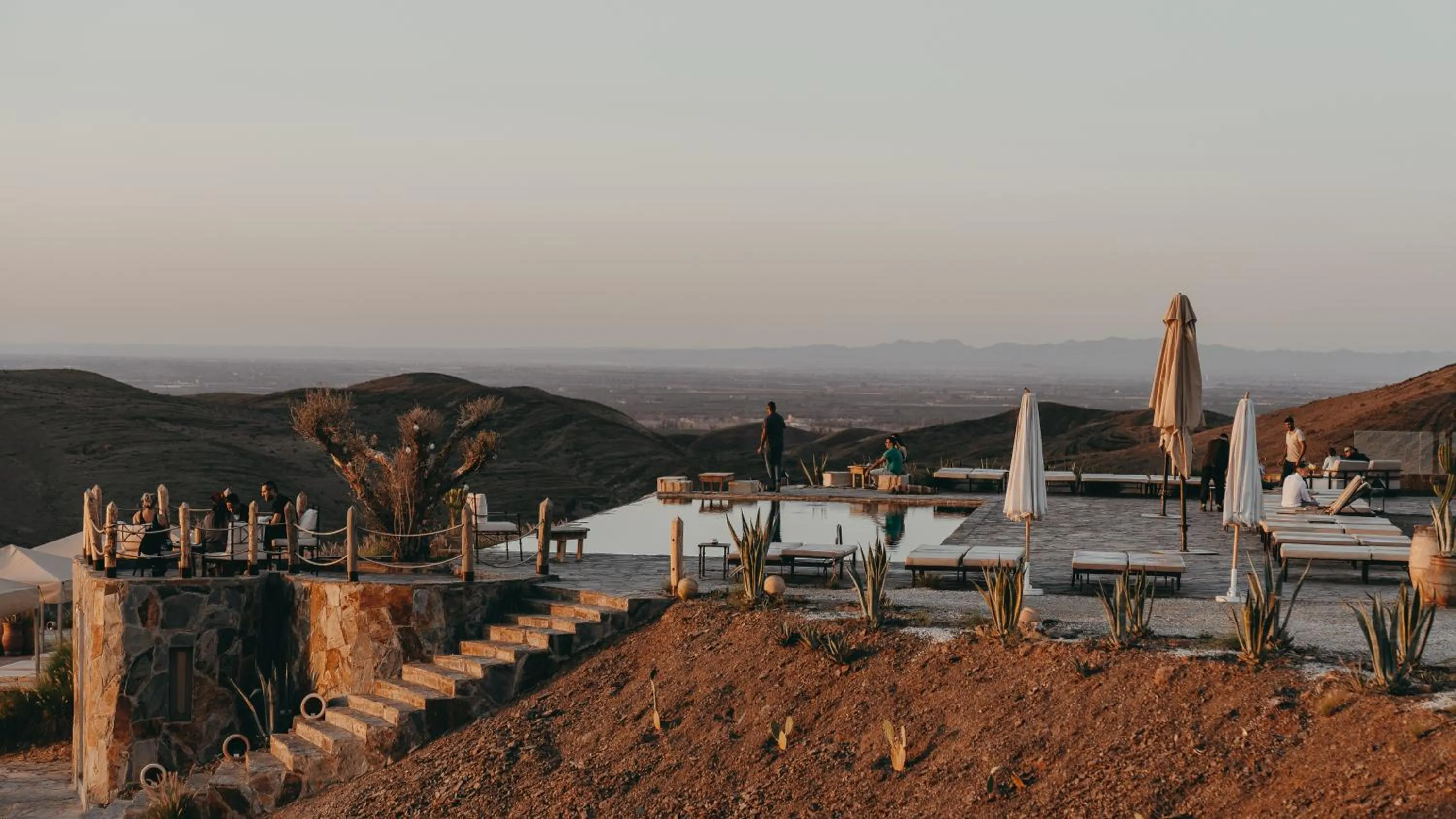 Day in The White Camel Camp - Agafay Desert Activities