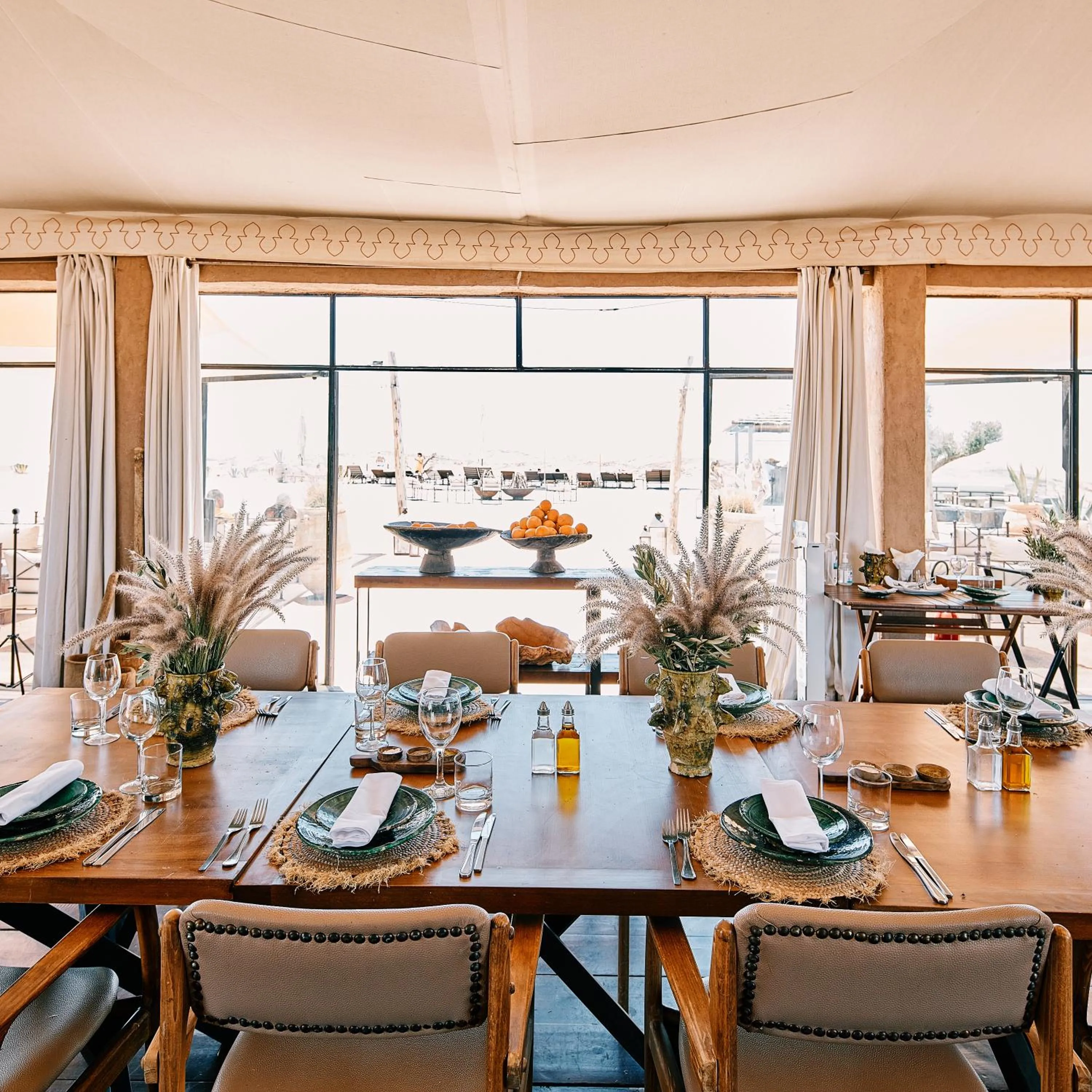 Restaurant/places to eat in The White Camel Camp - Agafay Desert Activities