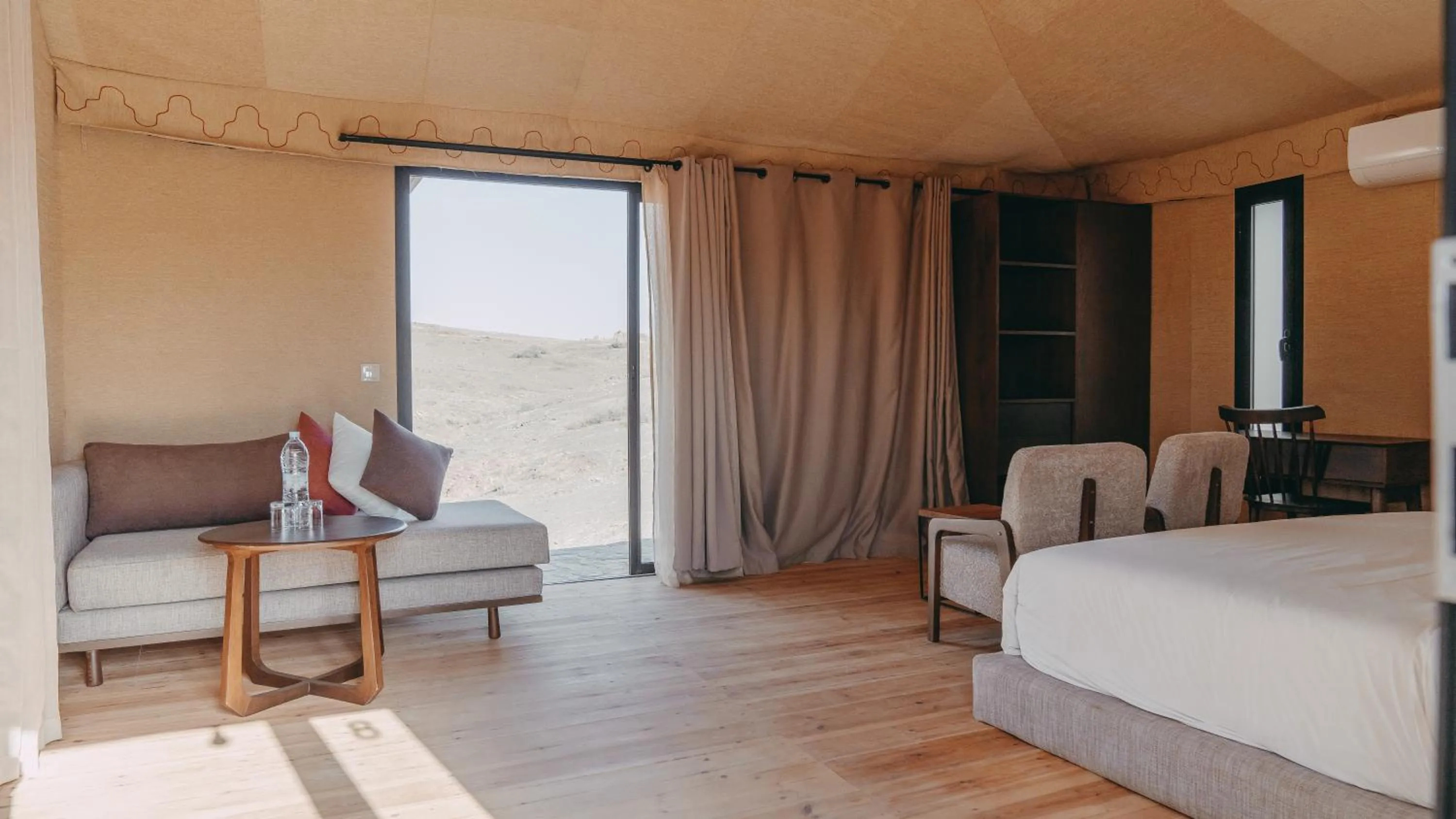 Bed in The White Camel Camp - Agafay Desert Activities