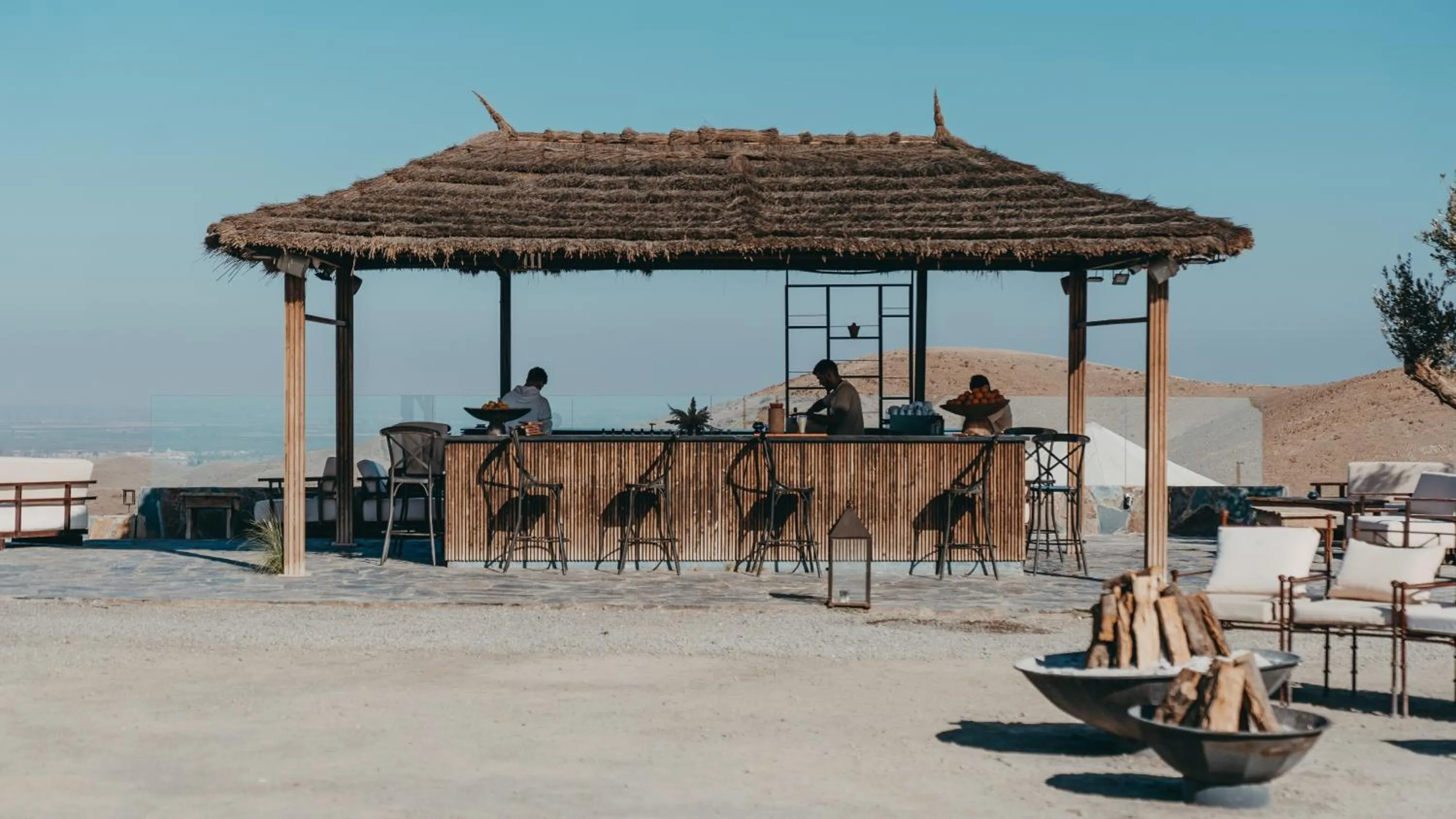 Day in The White Camel Camp - Agafay Desert Activities