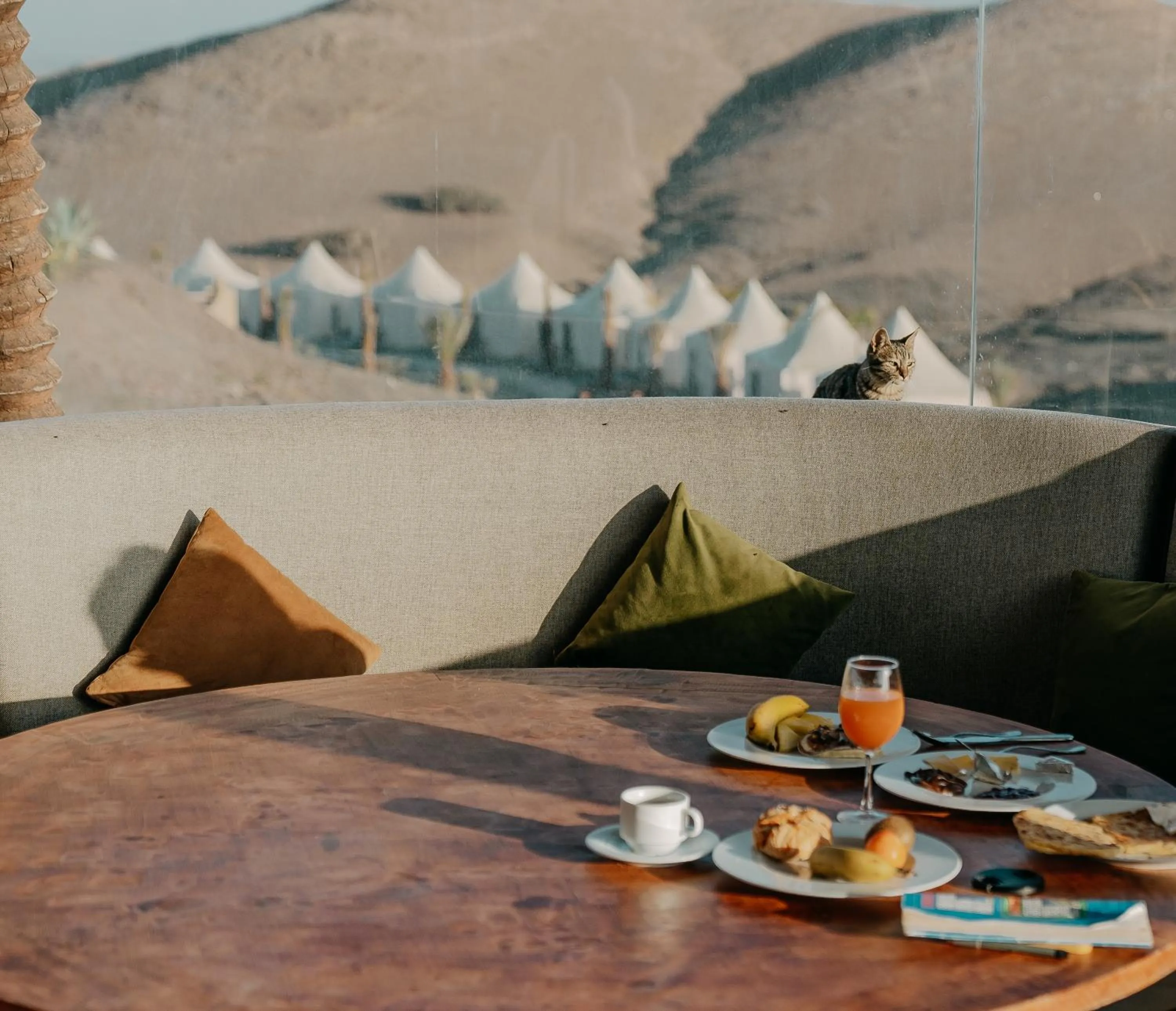 Mountain view in The White Camel Camp - Agafay Desert Activities