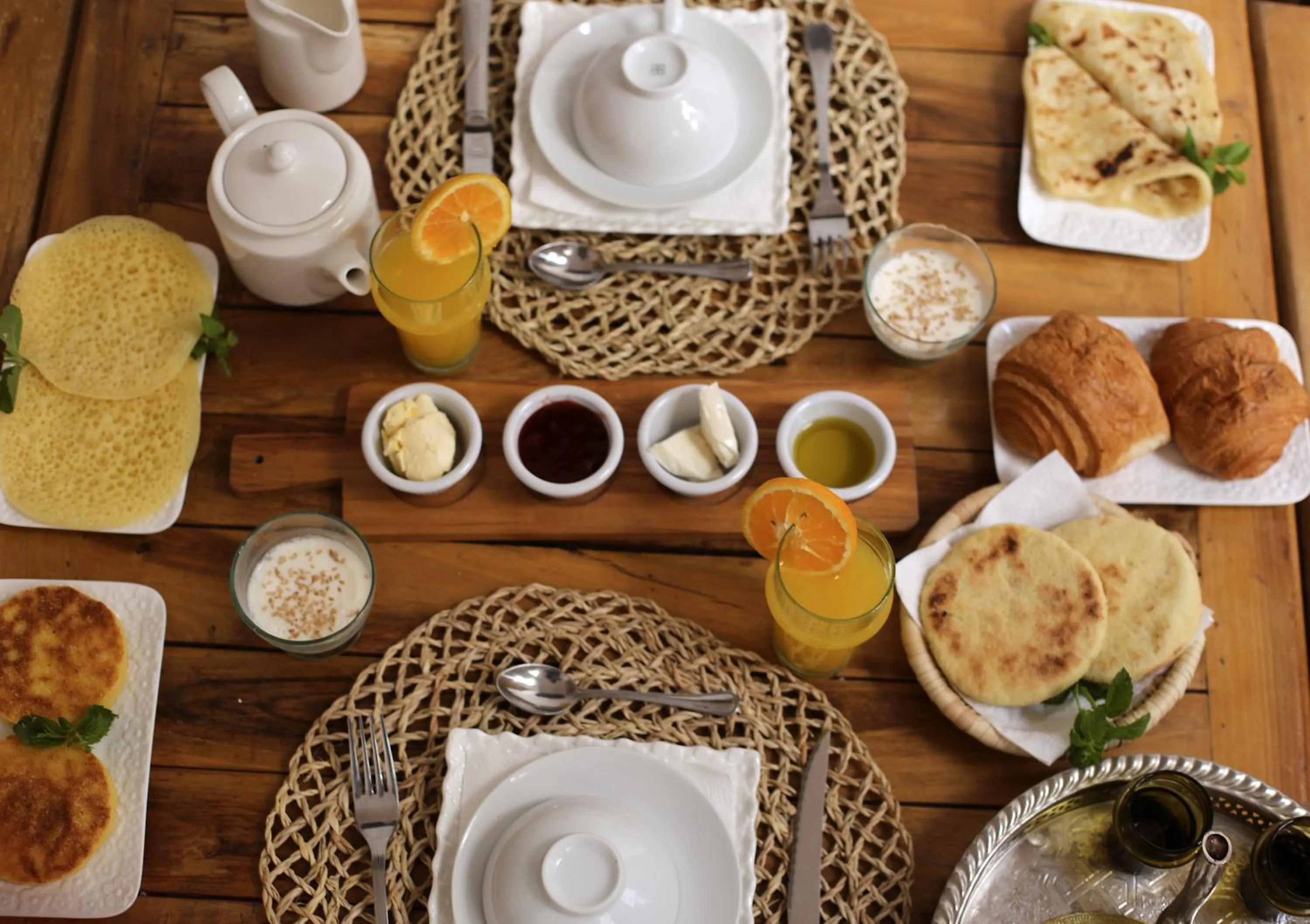 Breakfast in Riad Ambre et Jasmin