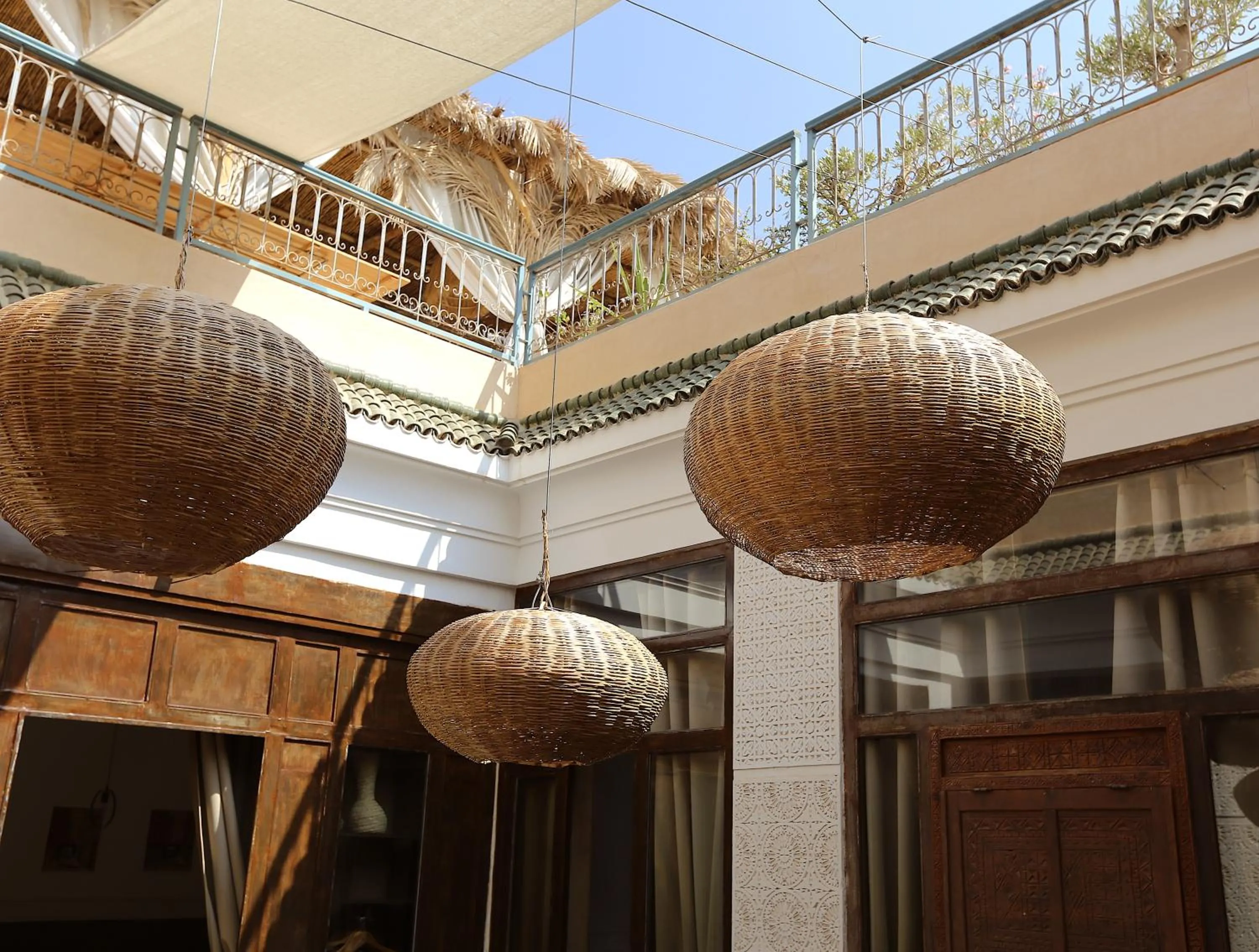 Patio in Riad Ambre et Jasmin
