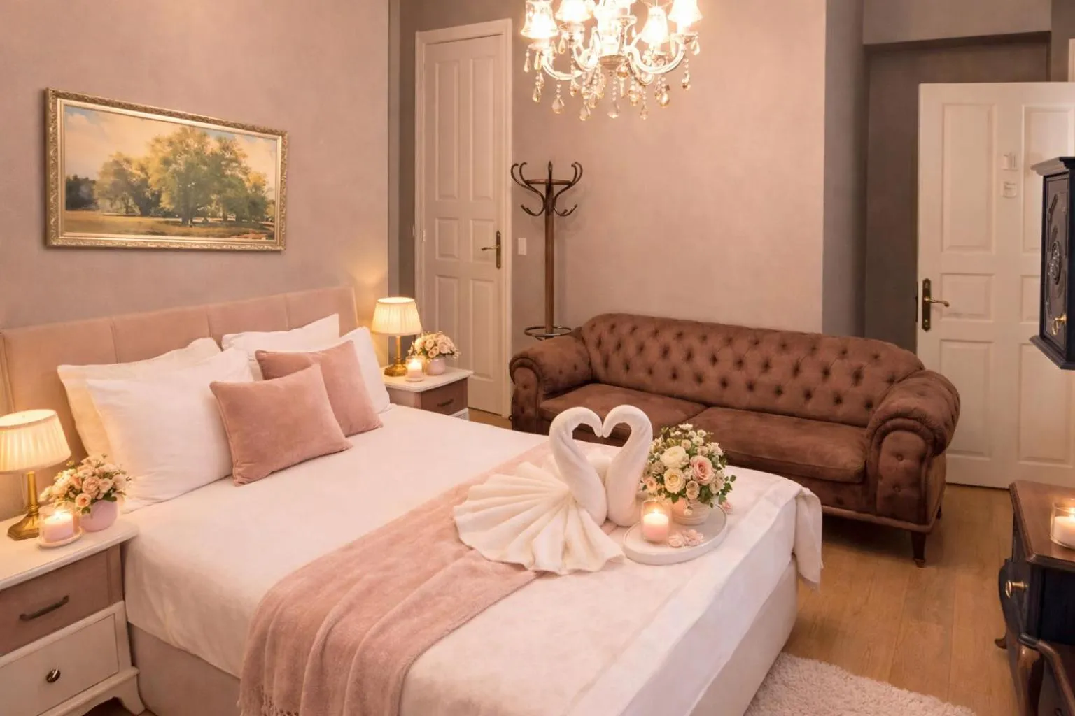 Living room, Bed in valide-maide hotel