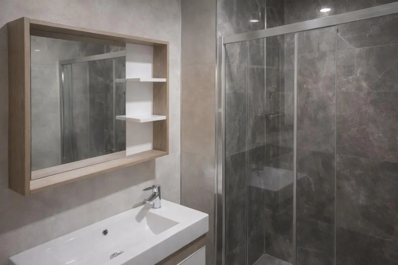 Shower in valide-maide hotel