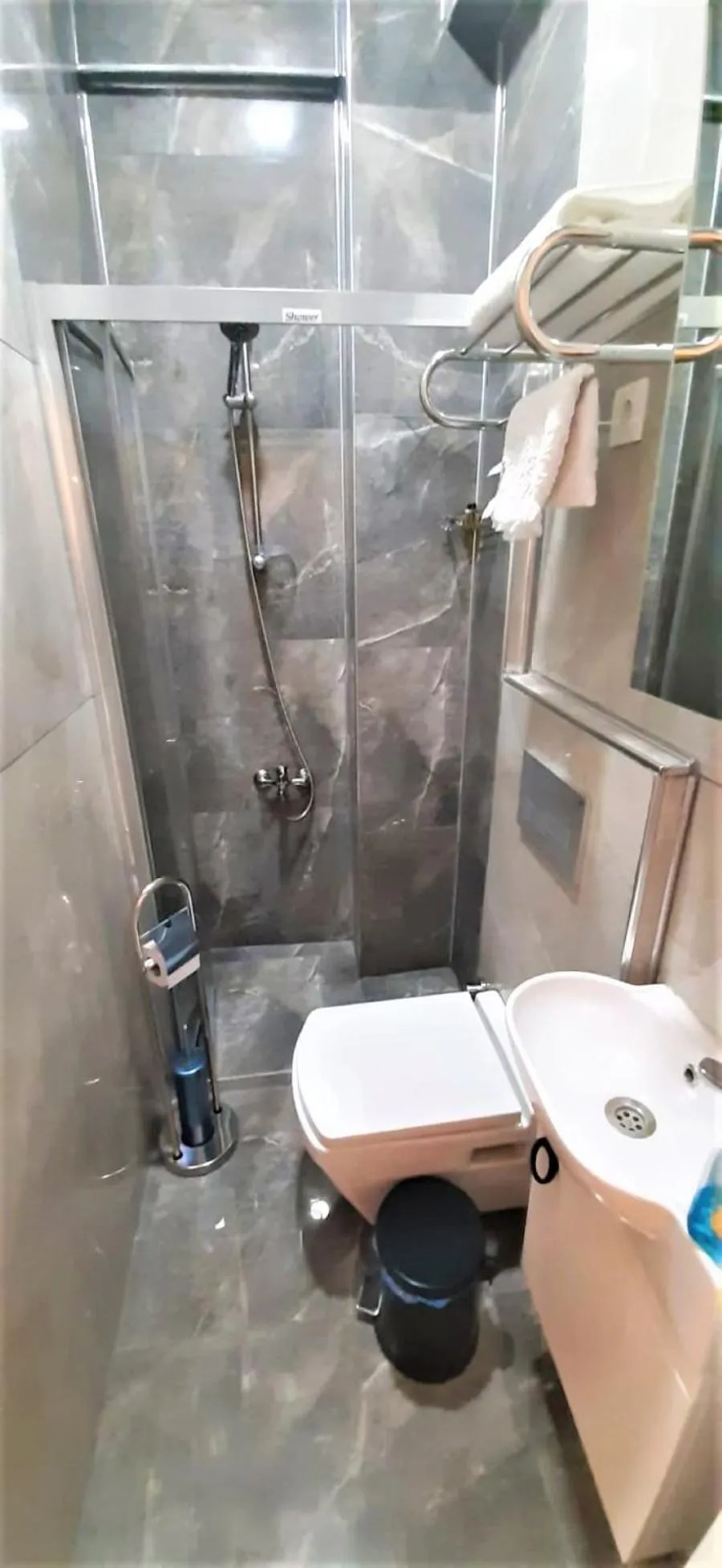 Shower in valide-maide hotel