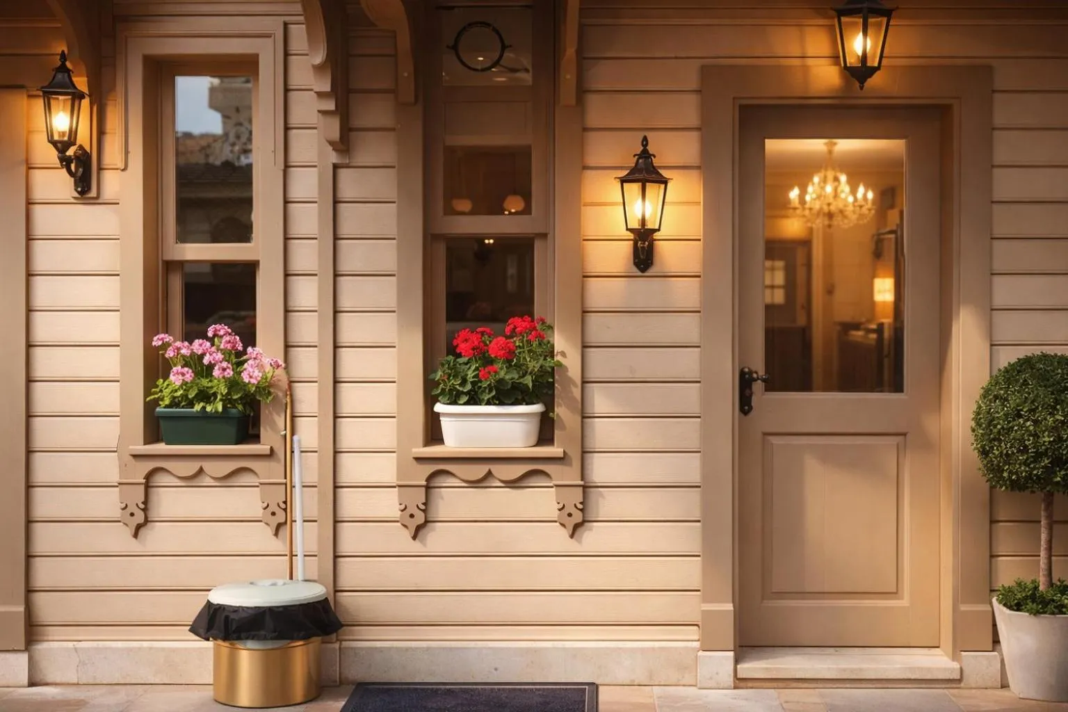 Facade/entrance in valide-maide hotel