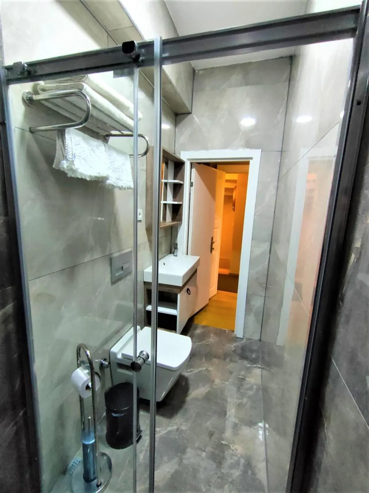Shower in valide-maide hotel