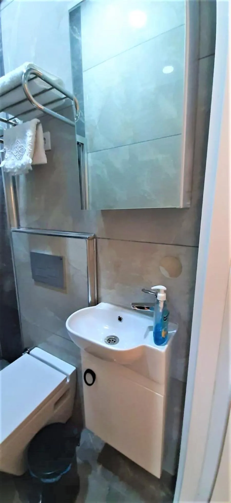 Shower in valide-maide hotel