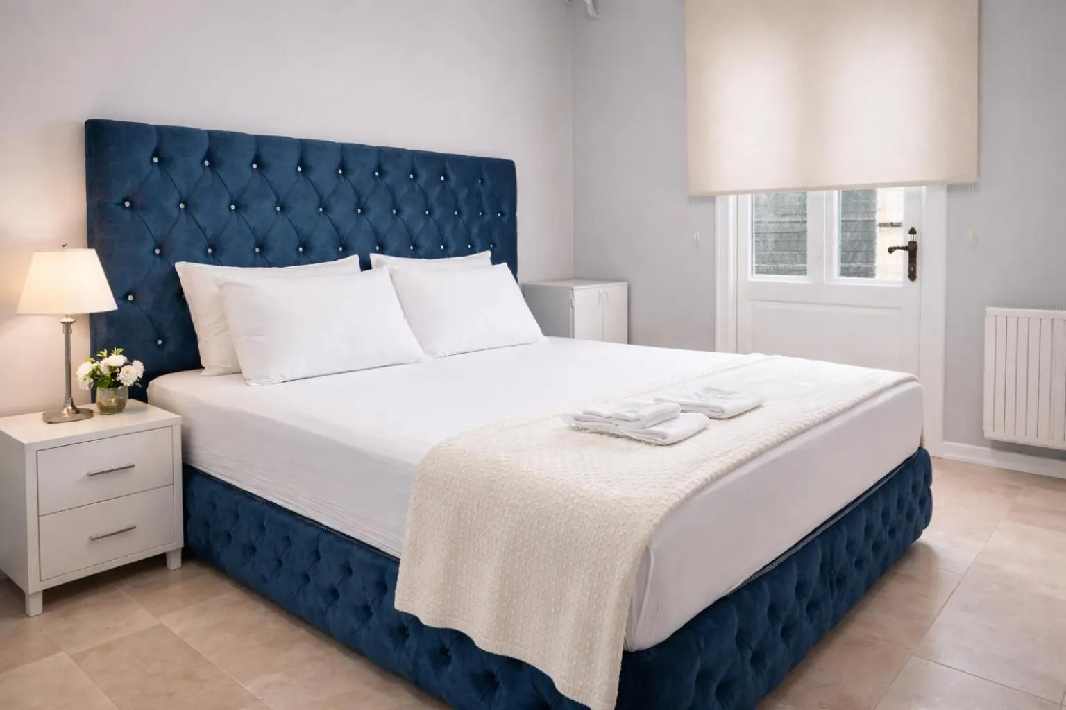 Bed in valide-maide hotel