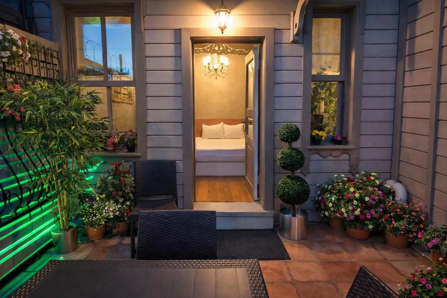 Garden in valide-maide hotel