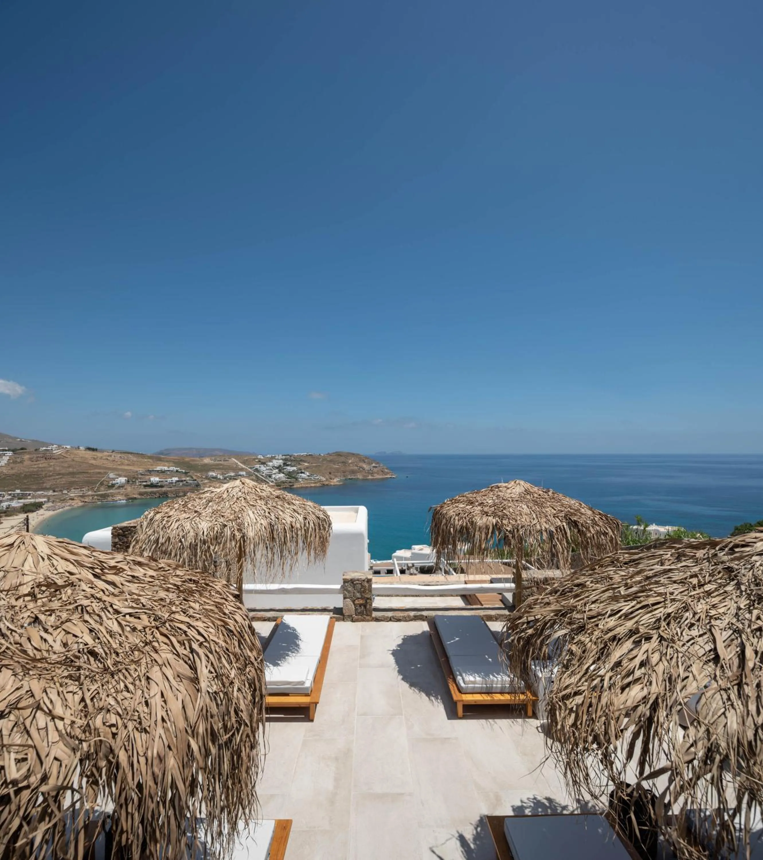 Patio in The Summit of Mykonos