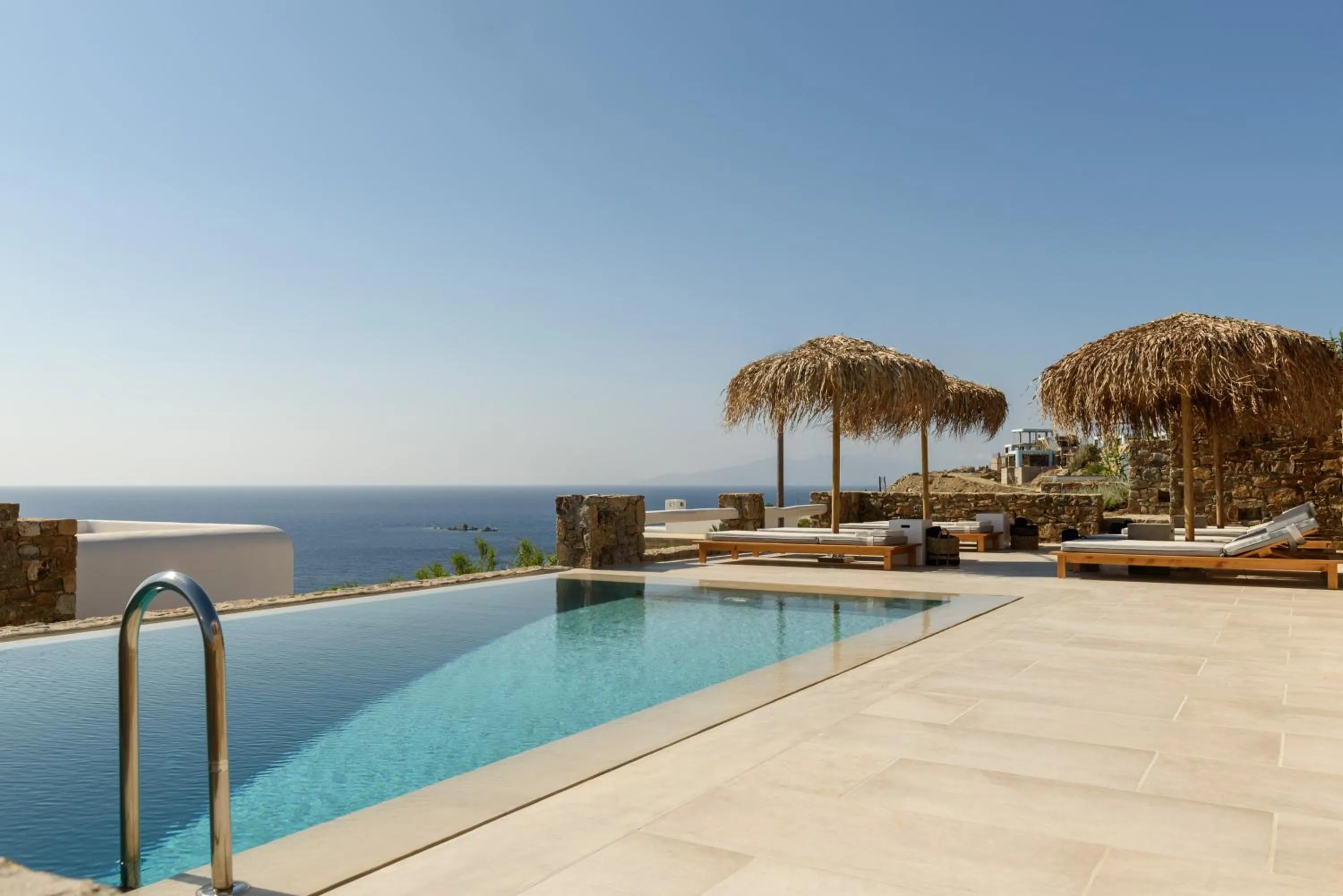 Swimming pool in The Summit of Mykonos