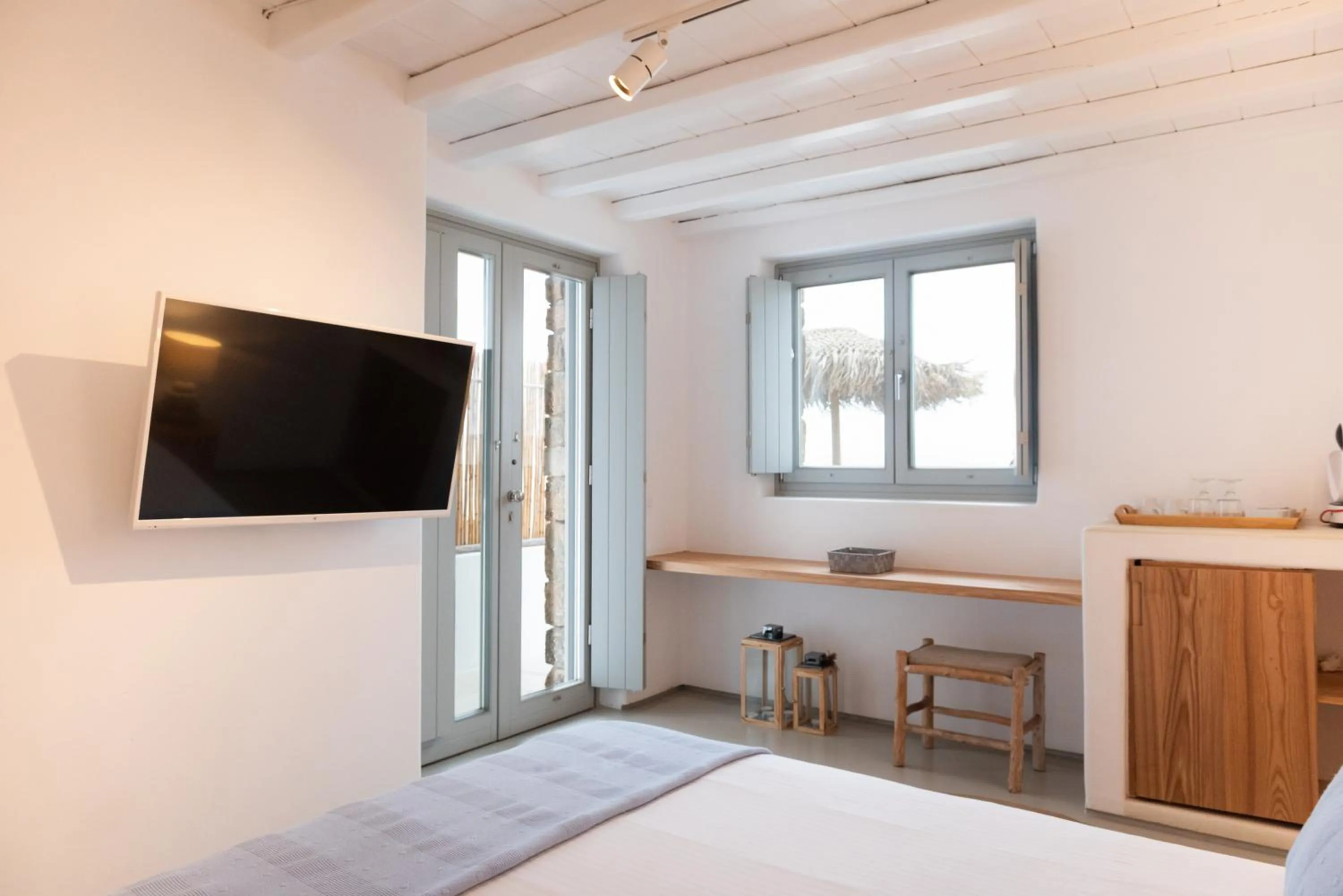 Sea view, Bed in The Summit of Mykonos