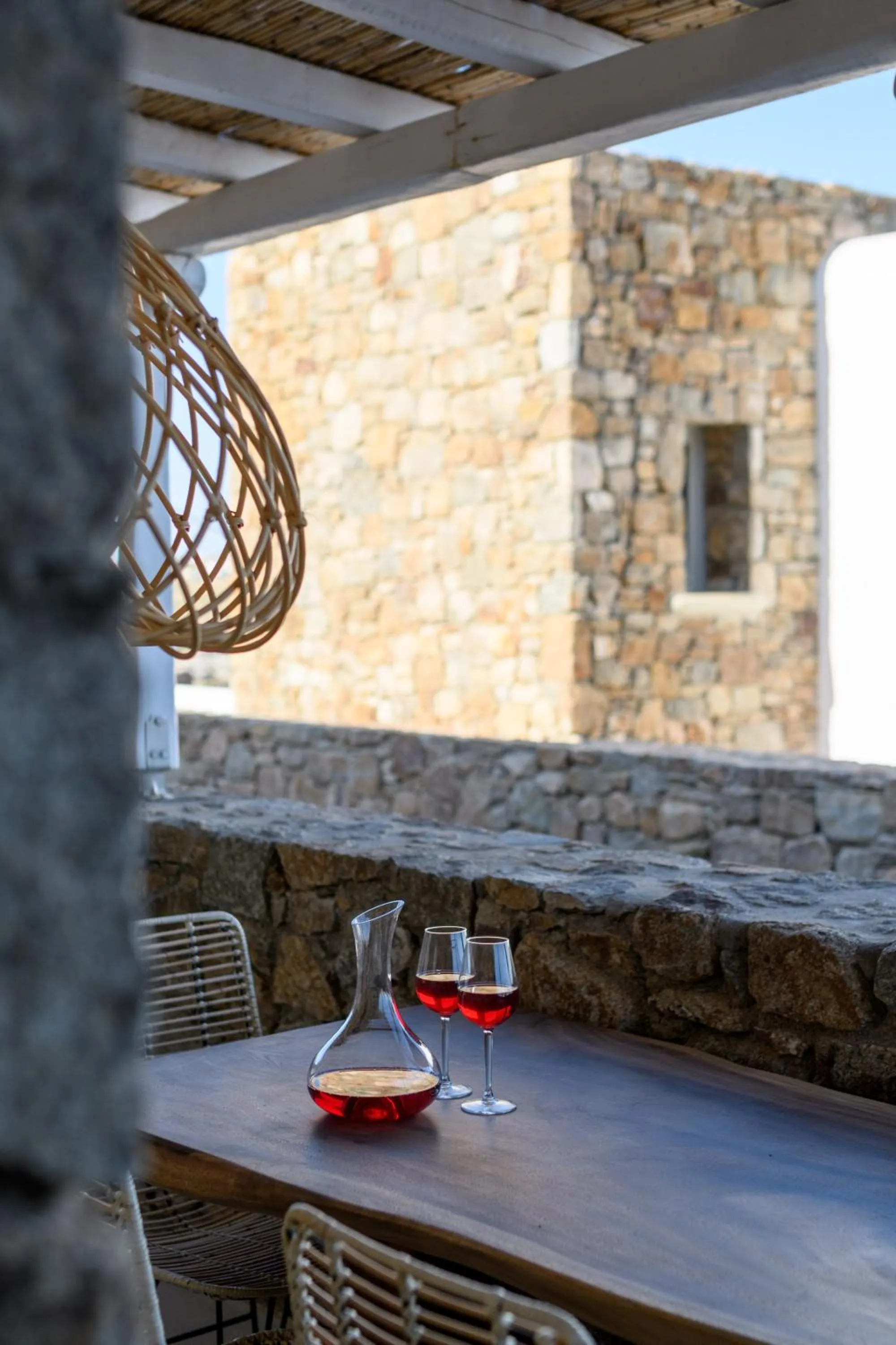 Patio in The Summit of Mykonos