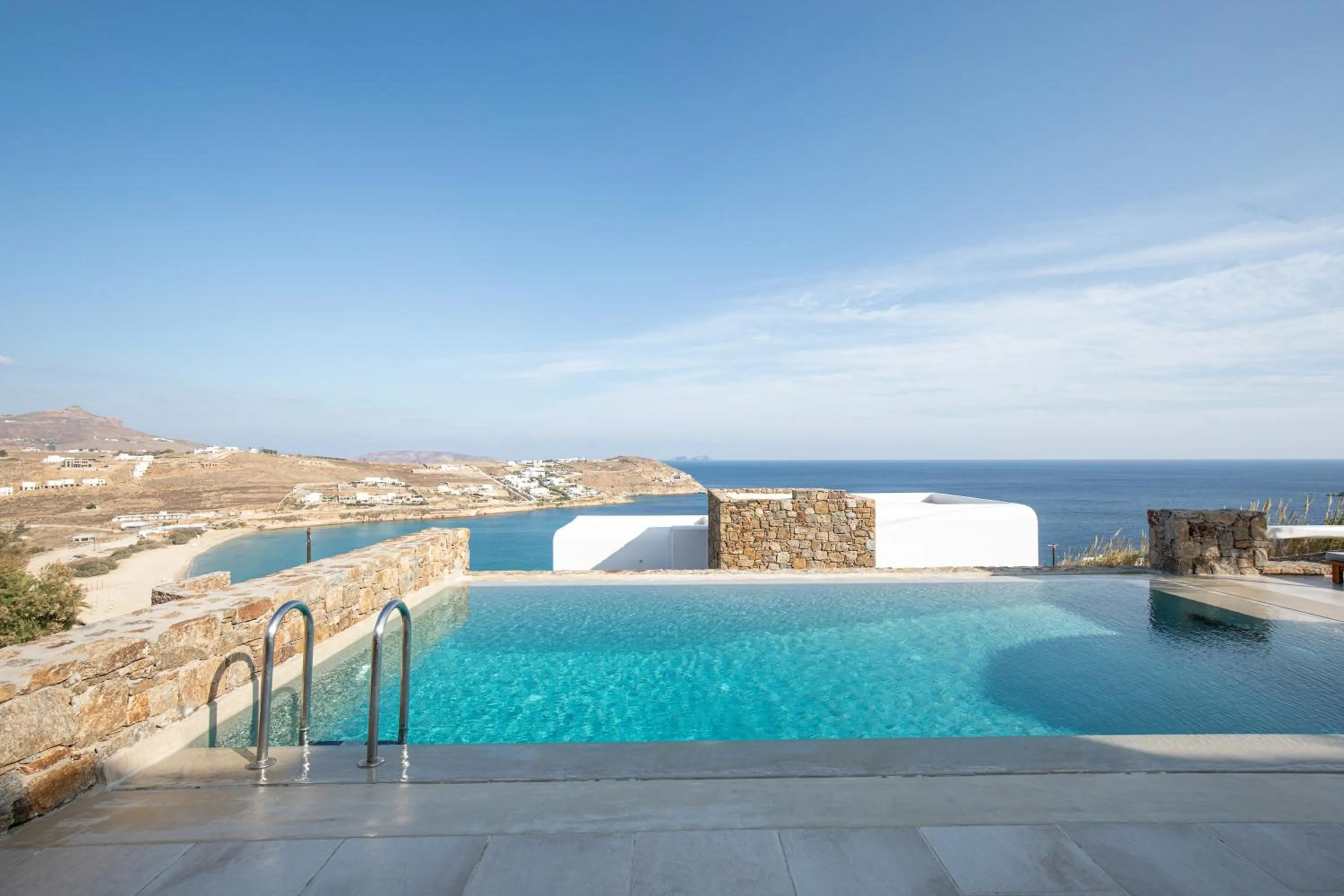 Swimming pool in The Summit of Mykonos