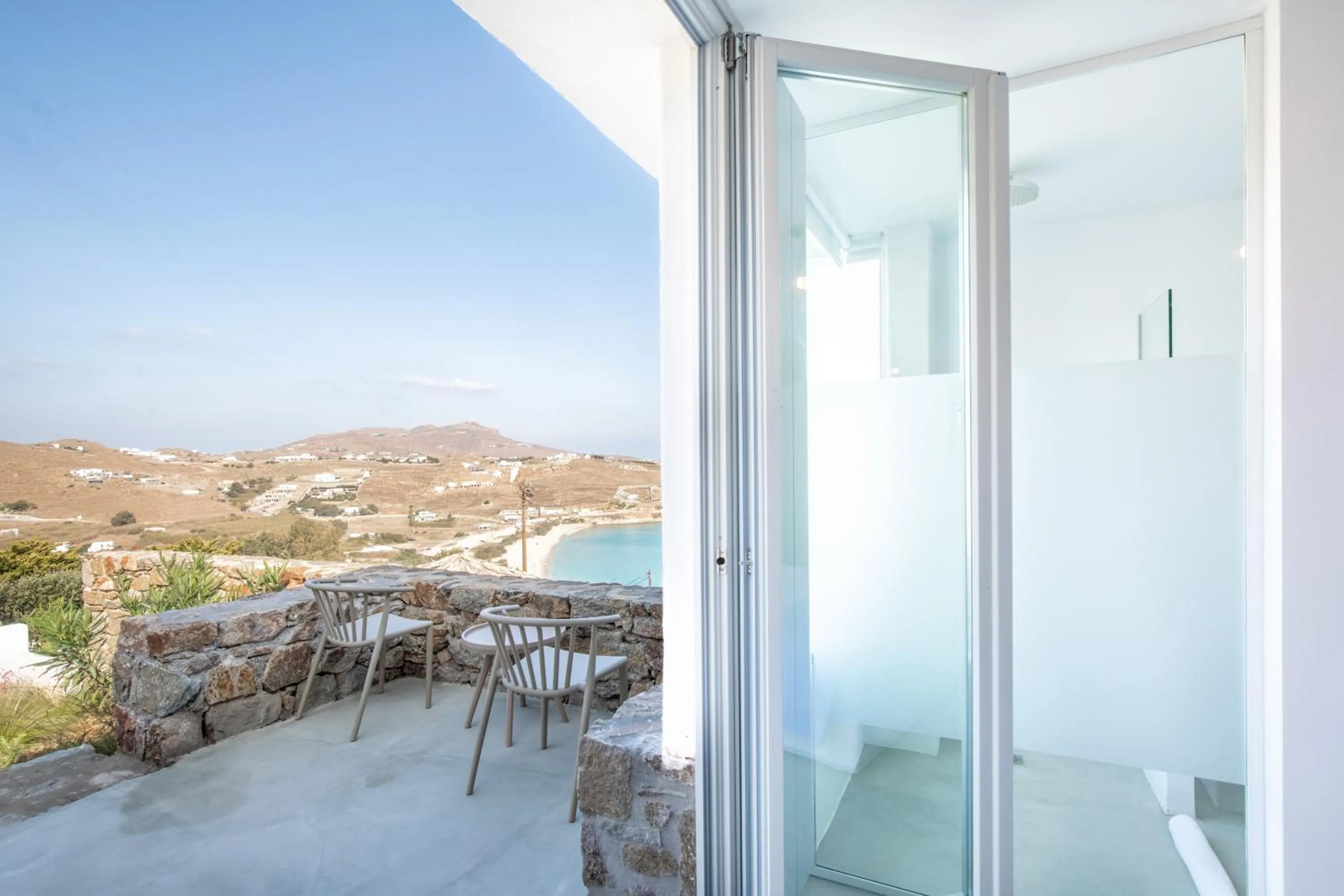 Patio in The Summit of Mykonos