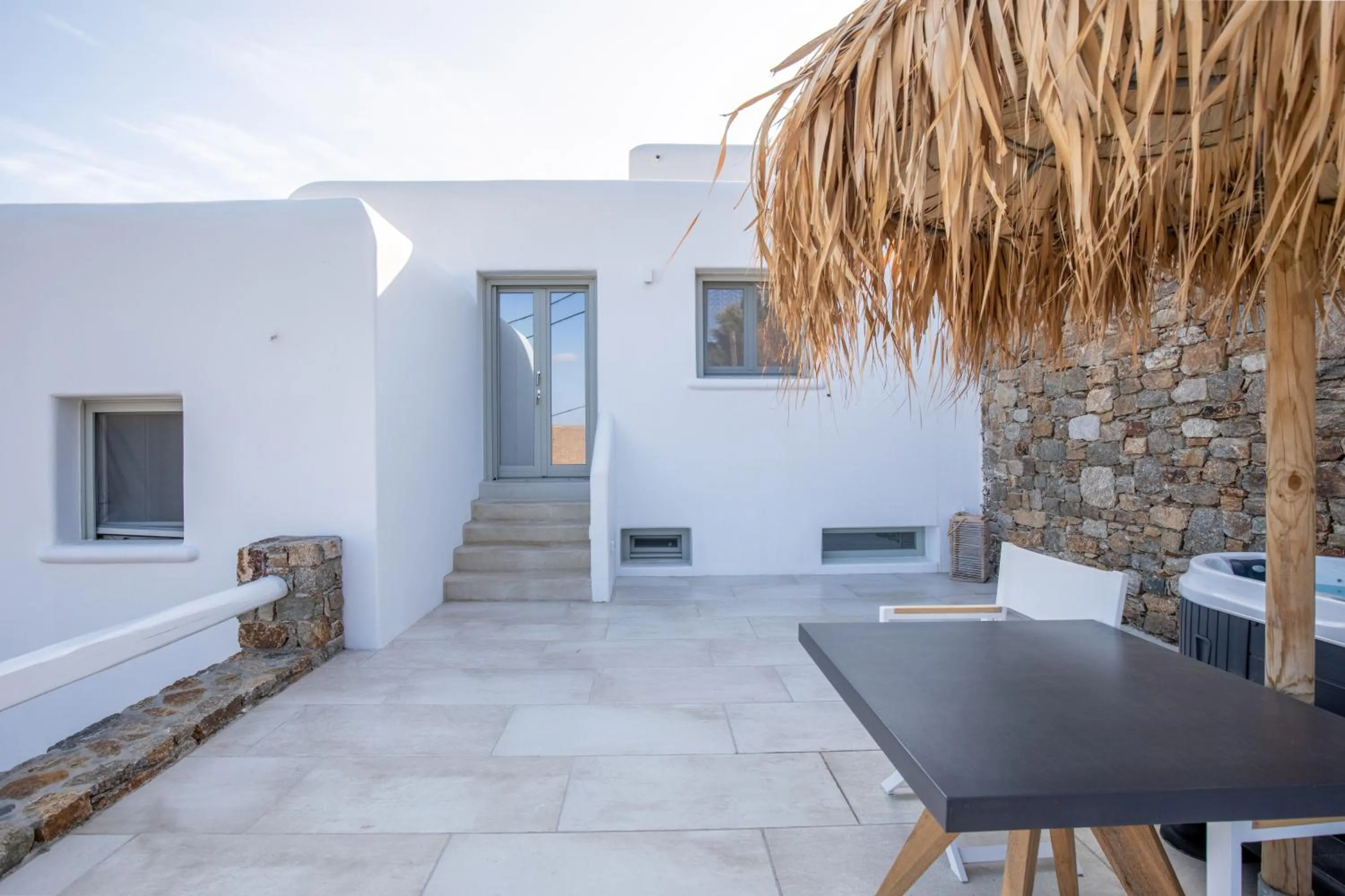 Patio in The Summit of Mykonos