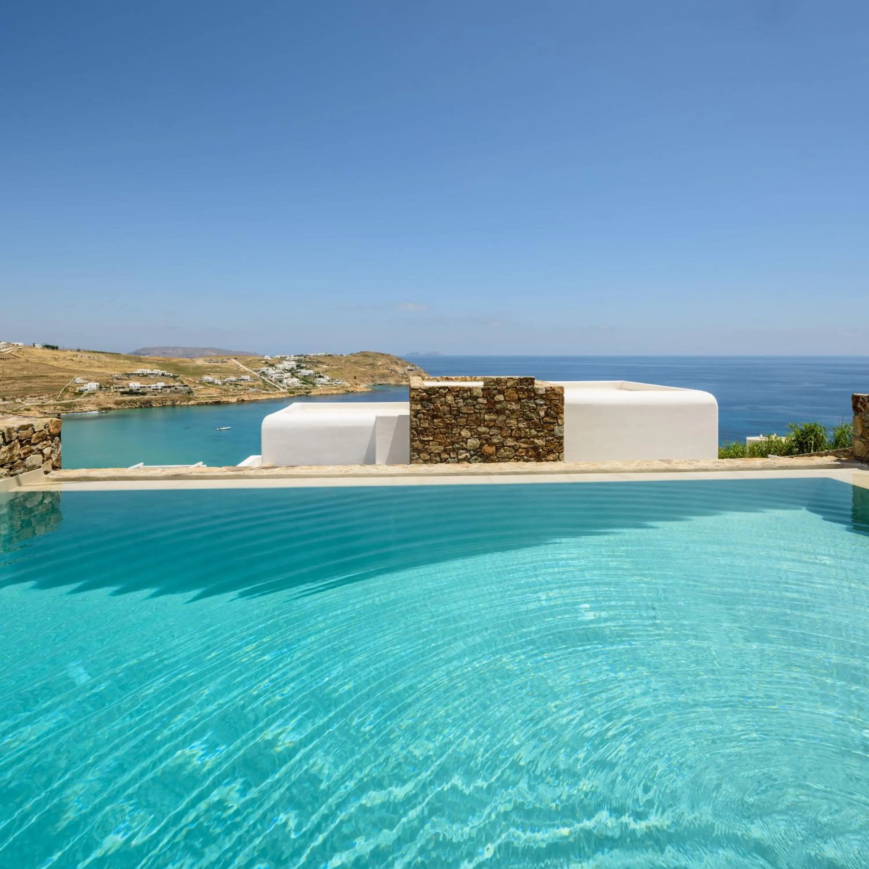 Swimming pool in The Summit of Mykonos